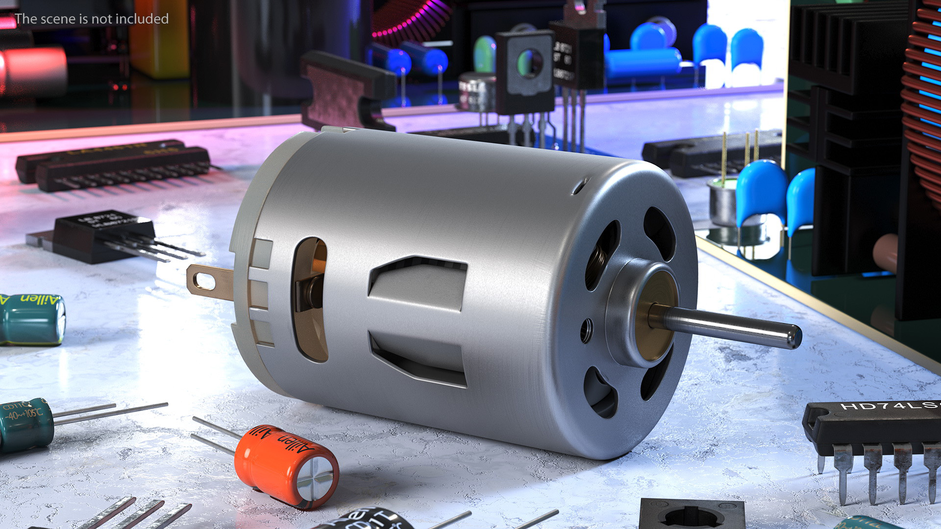 Electric Motor 3D model