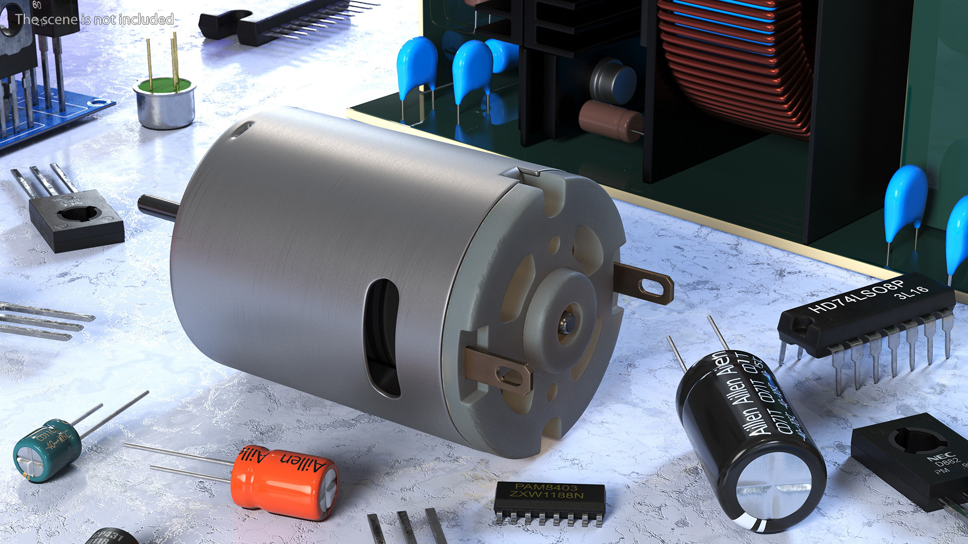 Electric Motor 3D model