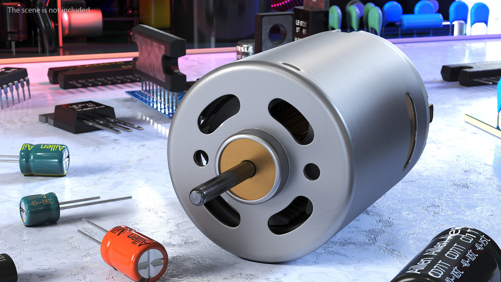 Electric Motor 3D model