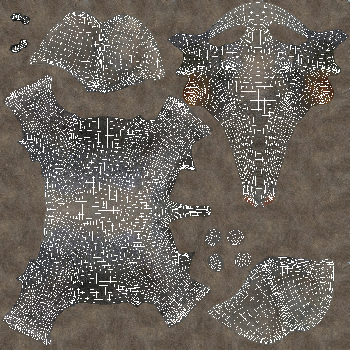 Baby Elephant Fur 3D