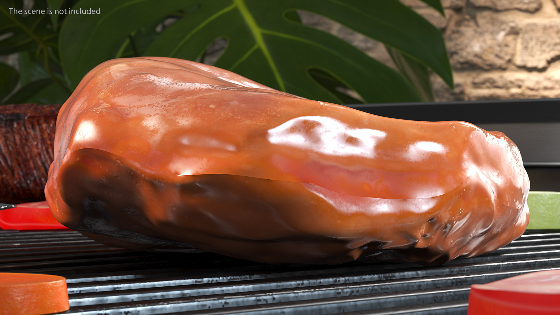 Raw Steak 3D model