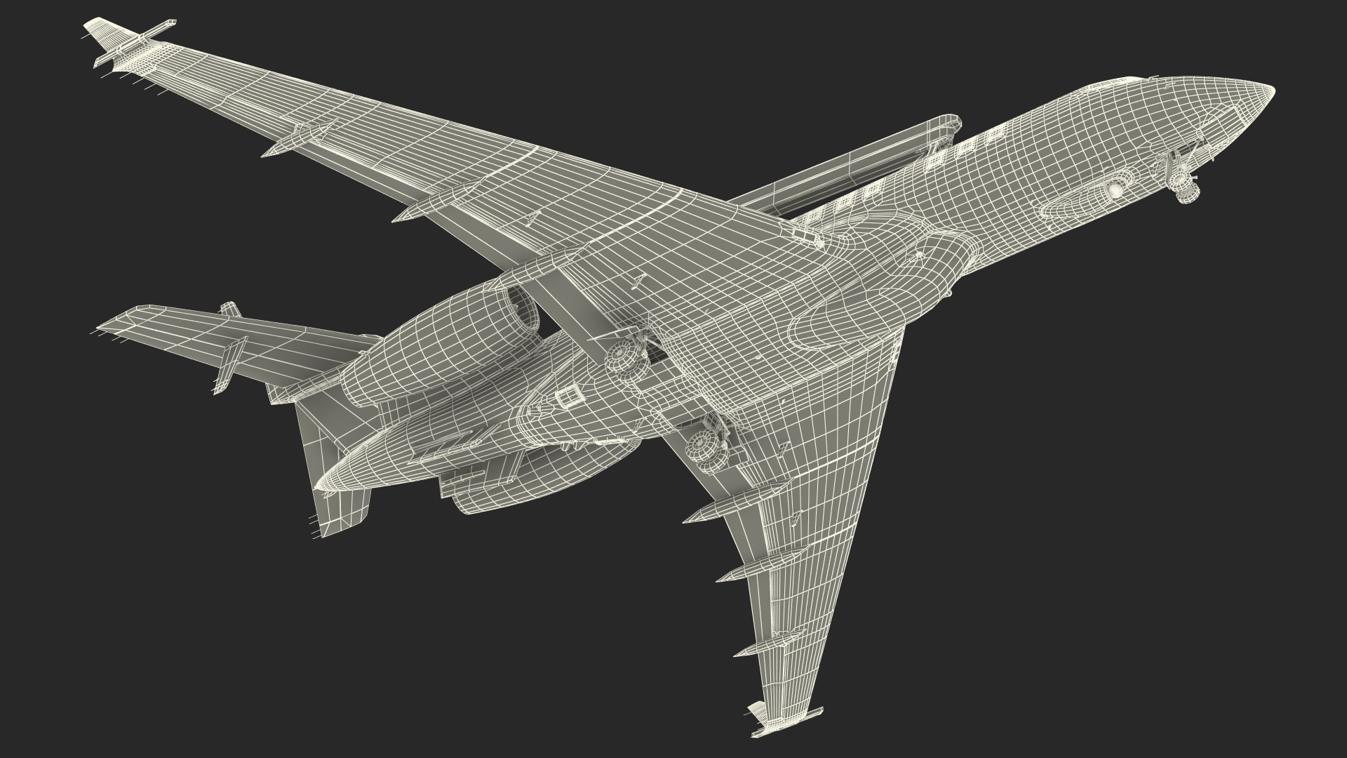 3D Airborne Early Warning and Control SE-RMY Rigged model