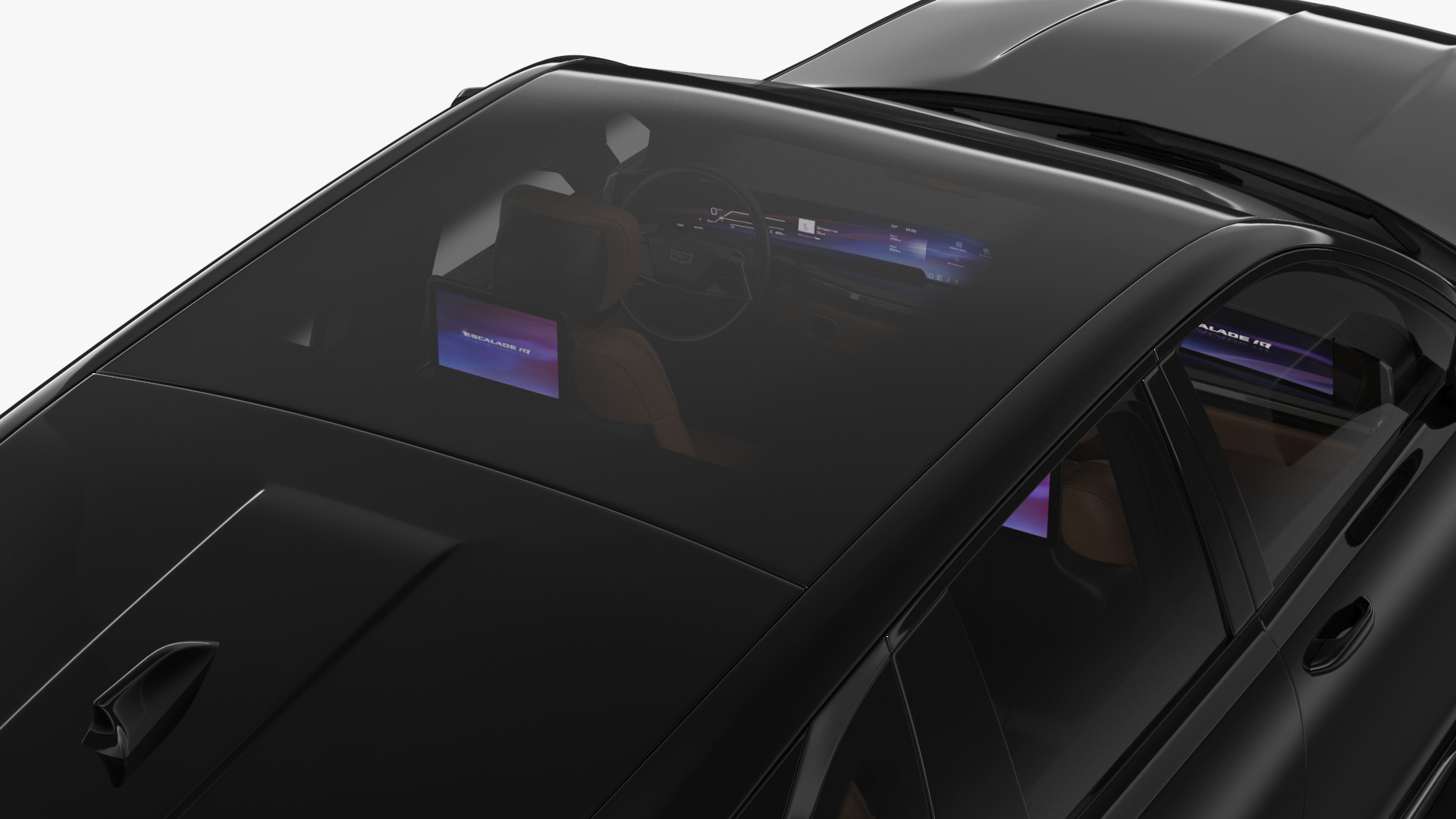 3D Cadillac Escalade IQ 2025 Black Raven Simple Interior model