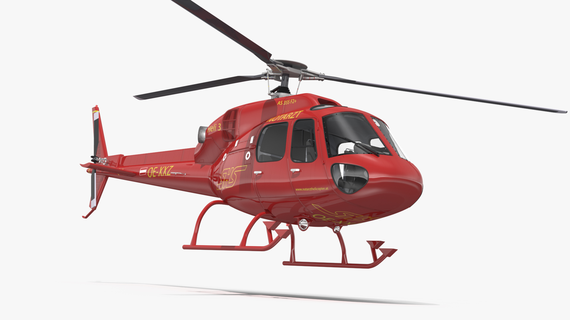 3D model Multi Mission Helicopter AS355