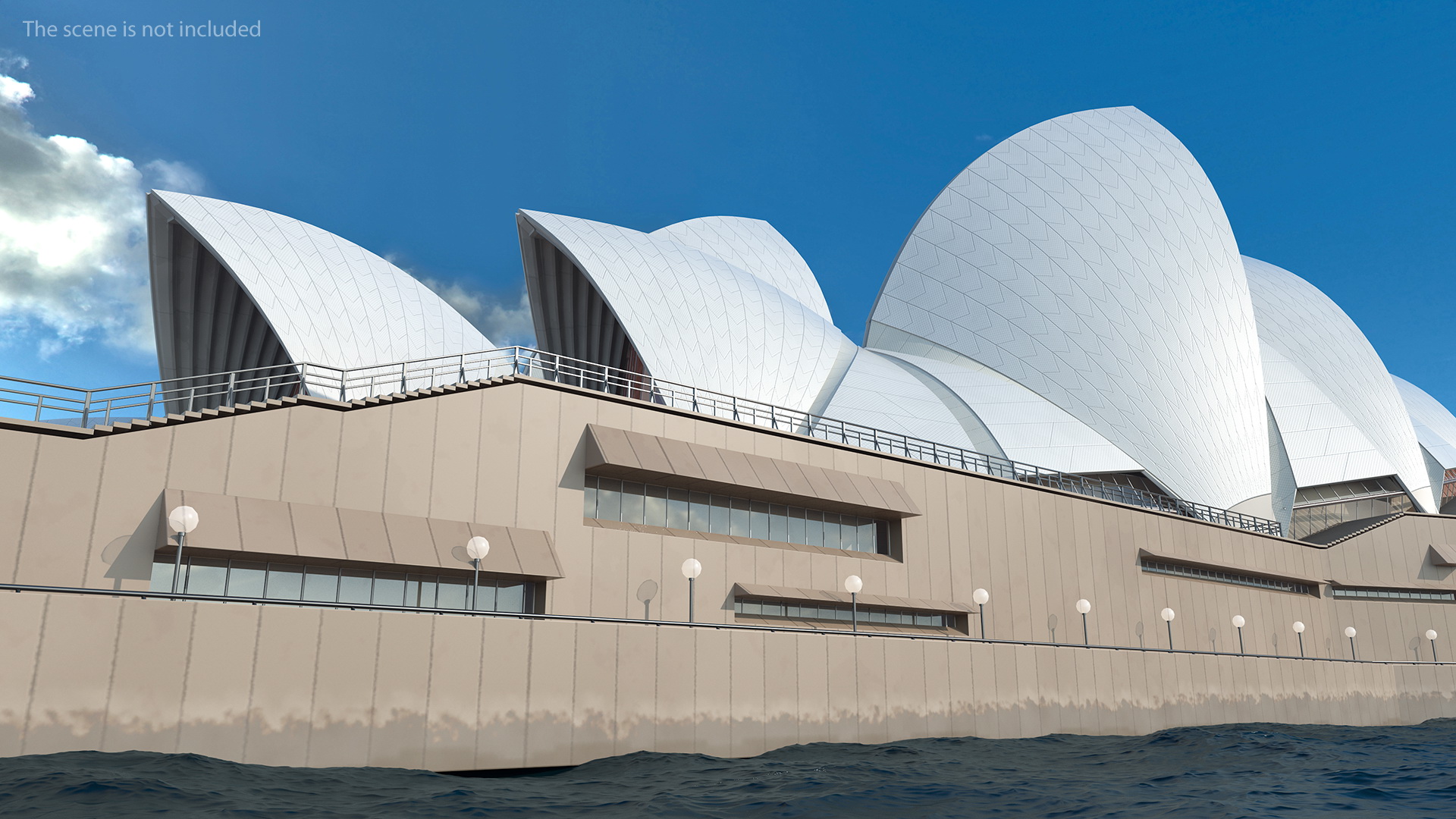 3D Sydney Opera House Performing Arts Centre