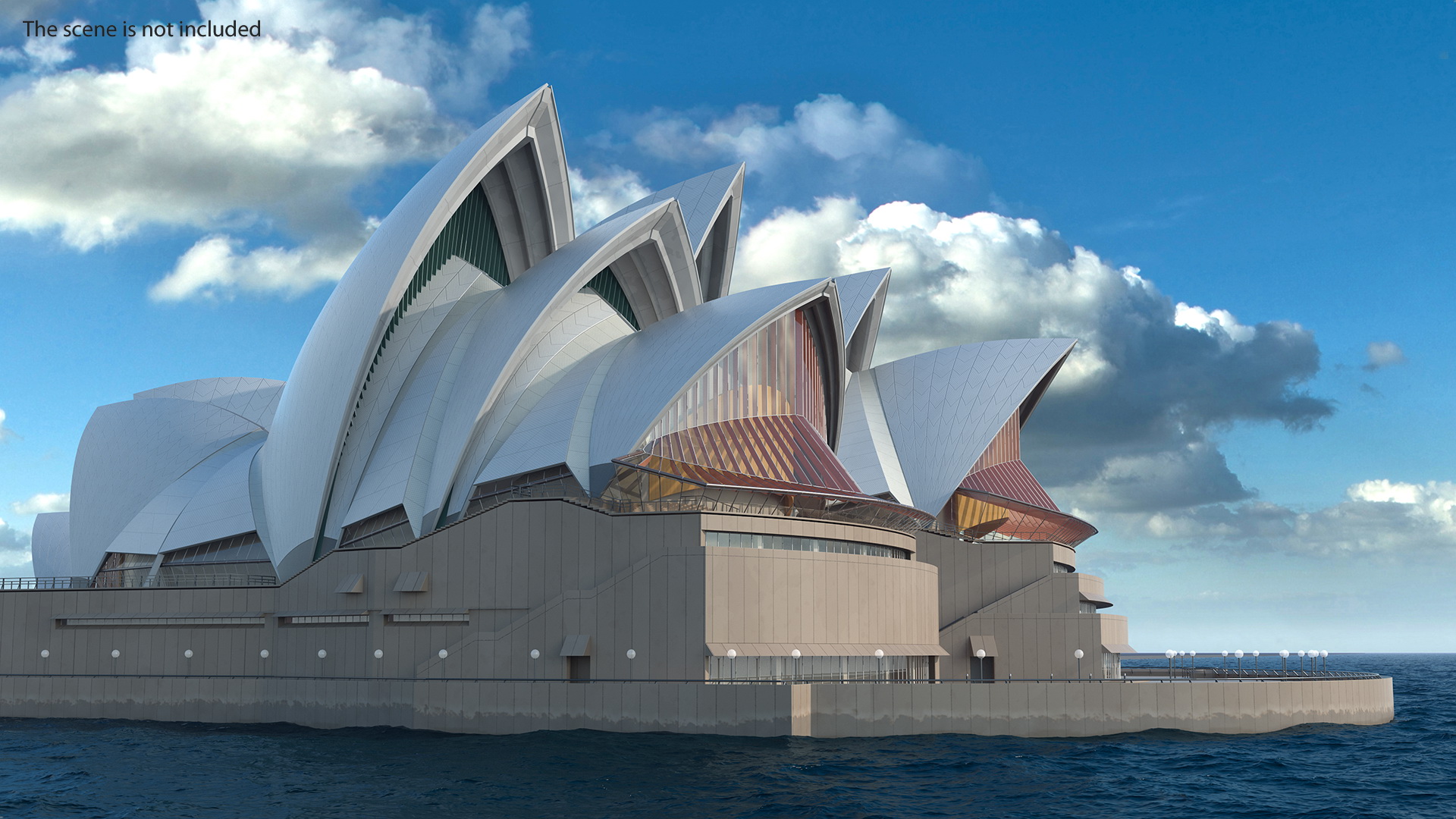 3D Sydney Opera House Performing Arts Centre