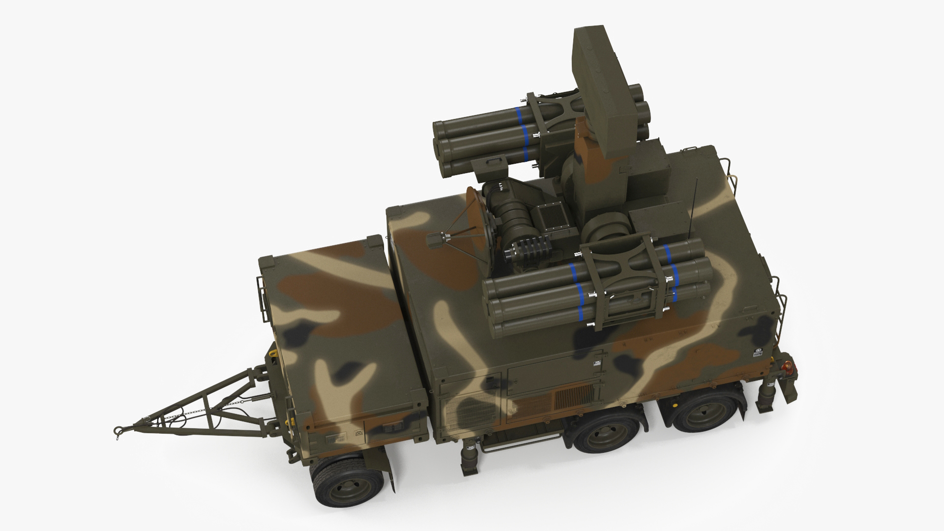 Missile Launch System Crotale NG 3D