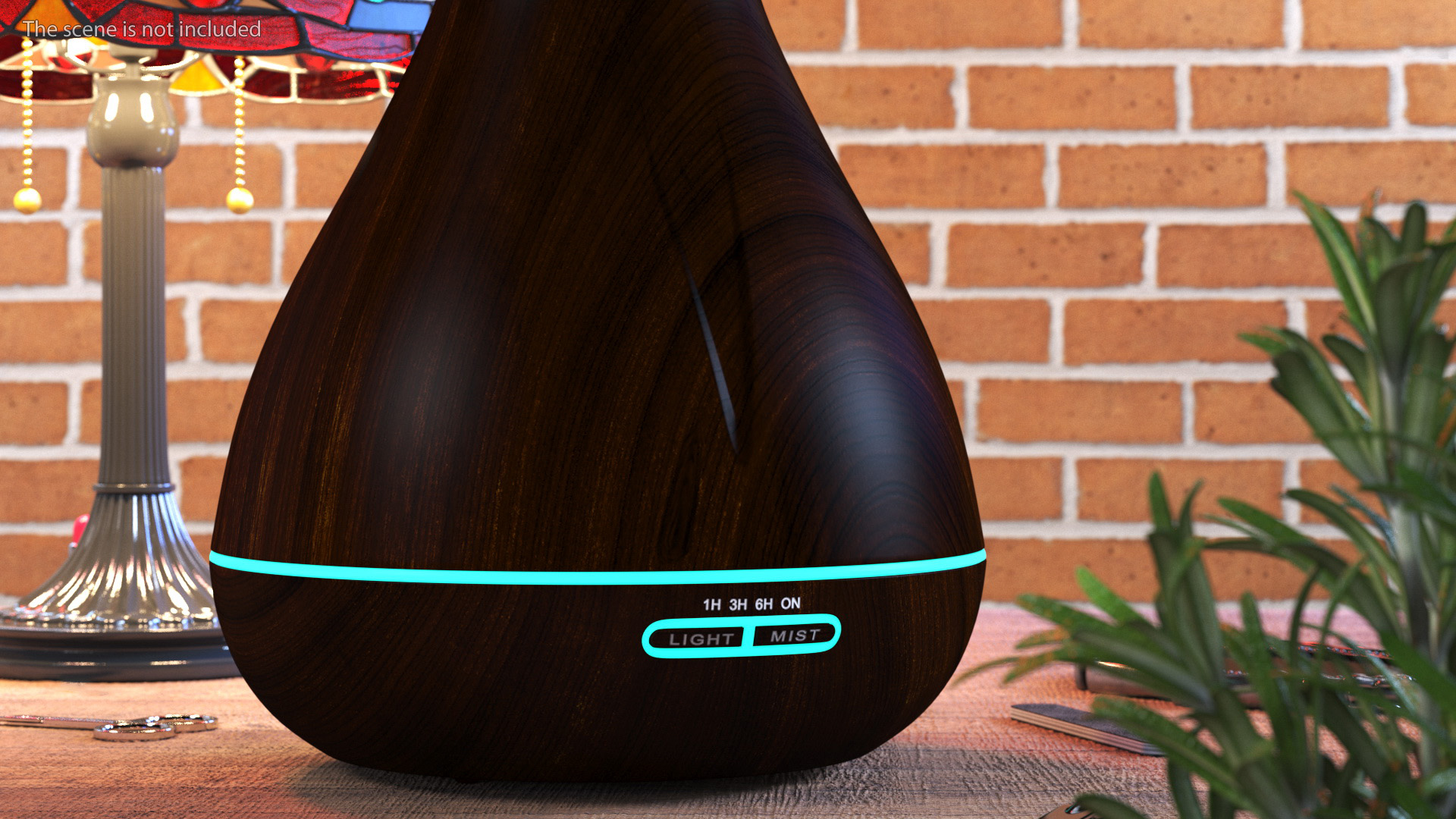 3D model Aroma Oil Diffuser Switched On