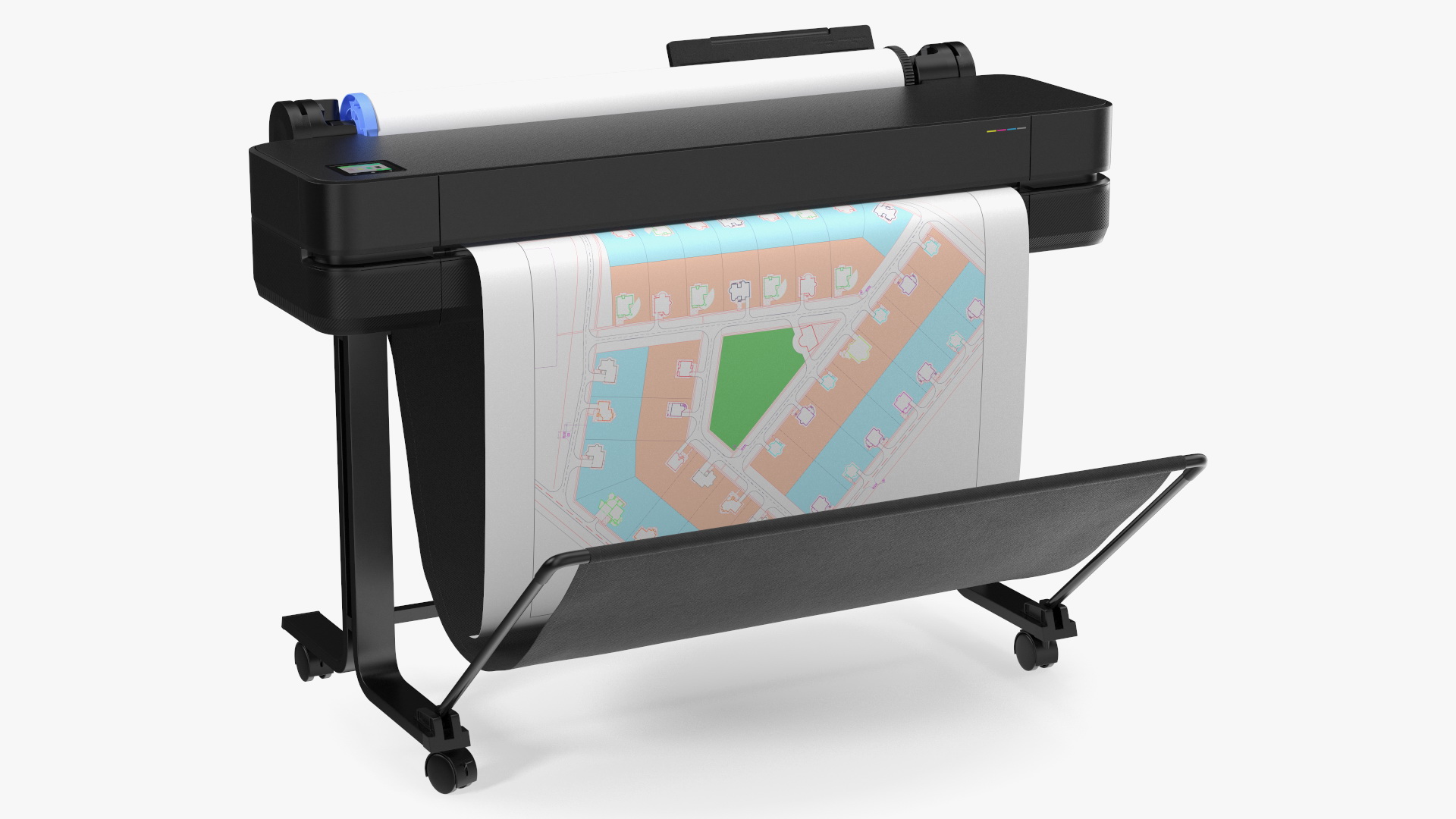 Wireless Plotter Printer Open 3D model