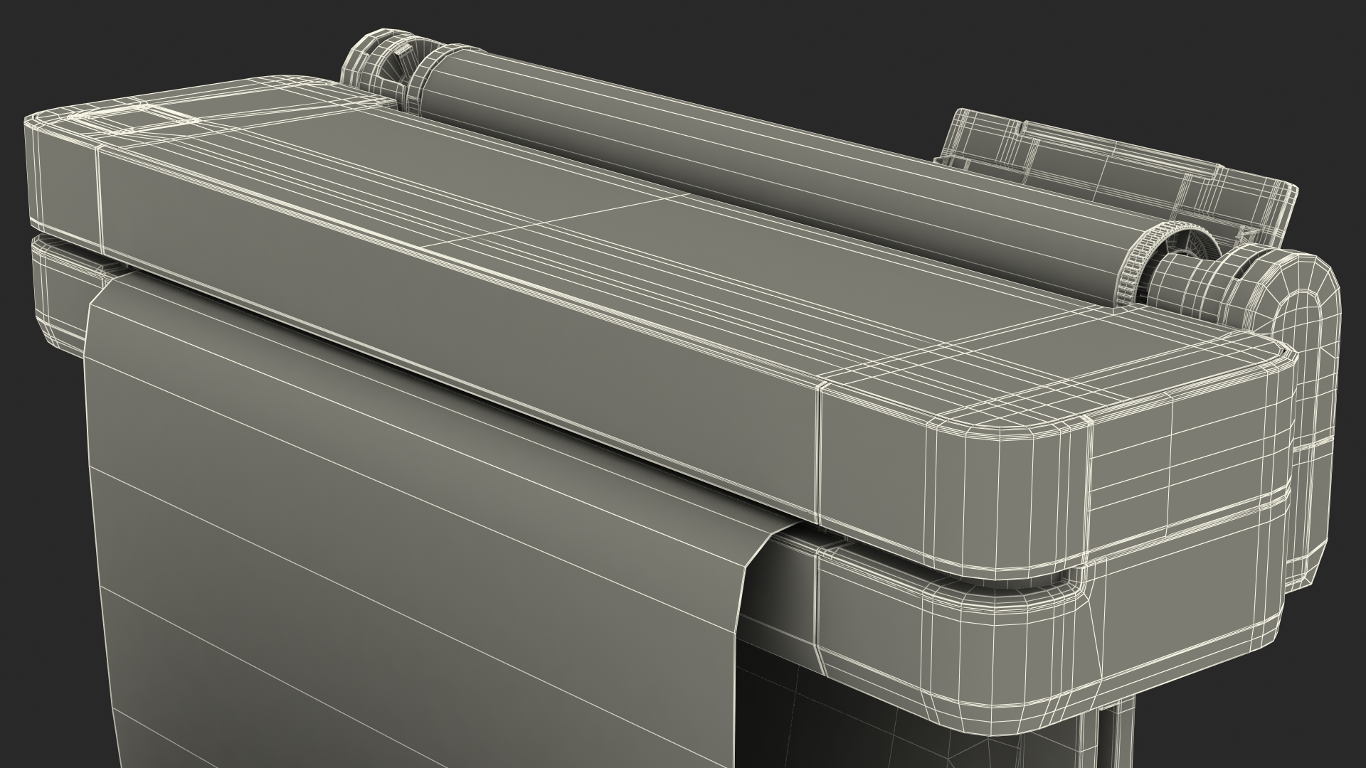 Wireless Plotter Printer Open 3D model