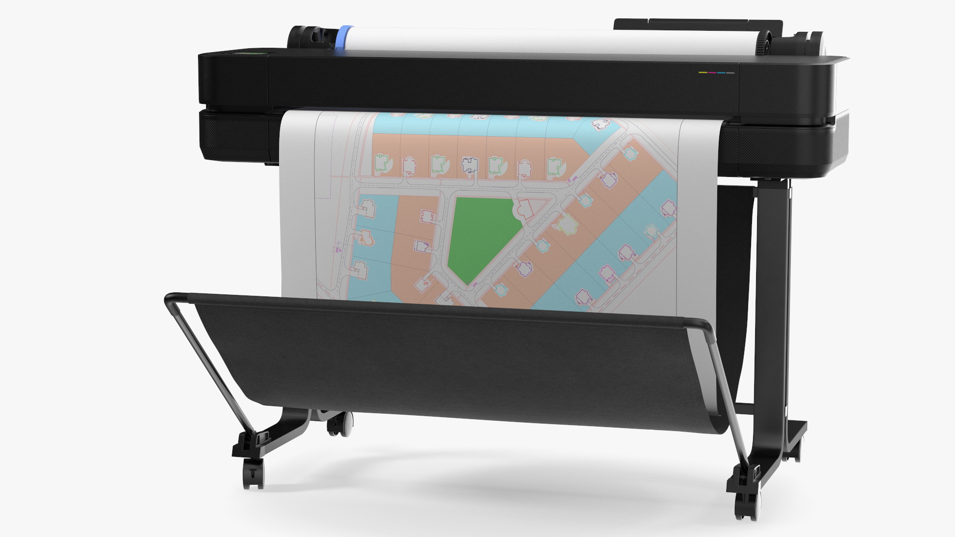 Wireless Plotter Printer Open 3D model