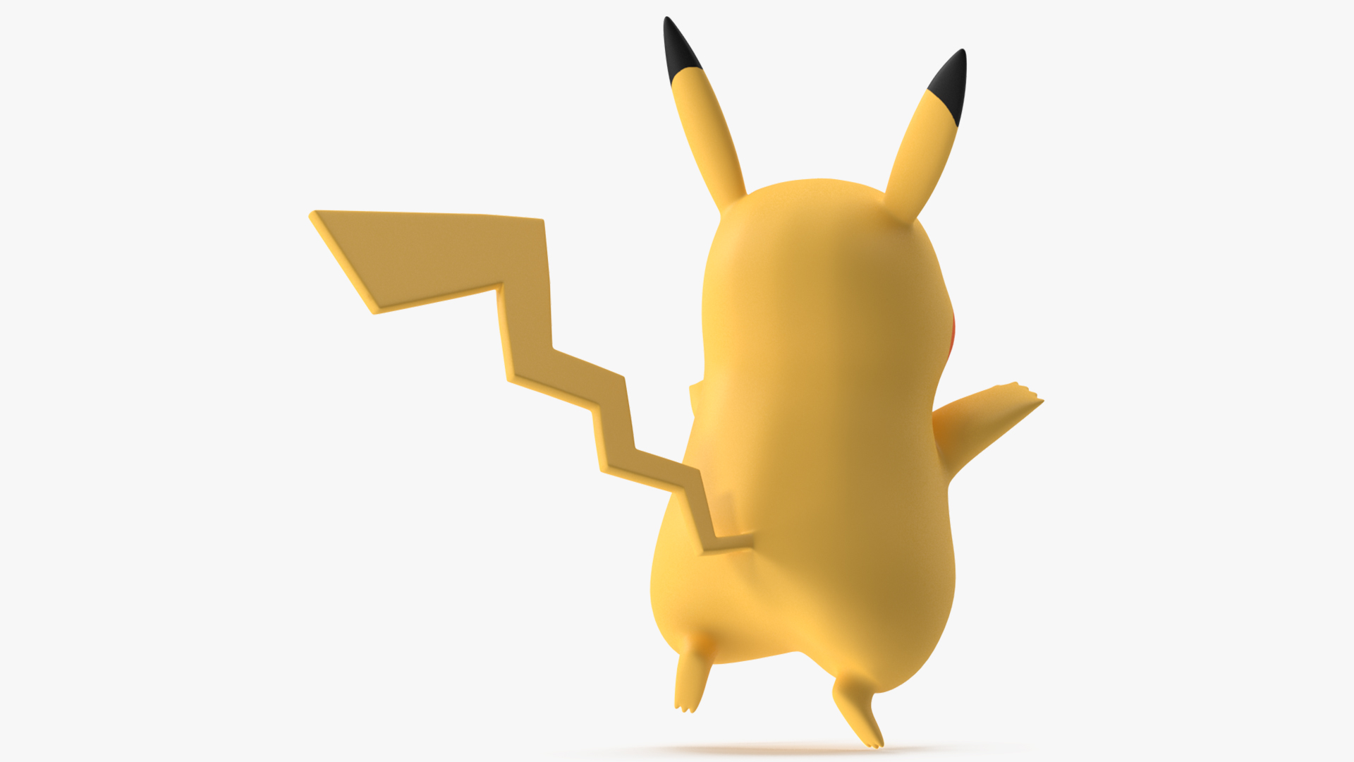 Pikachu Character Rigged 3D model