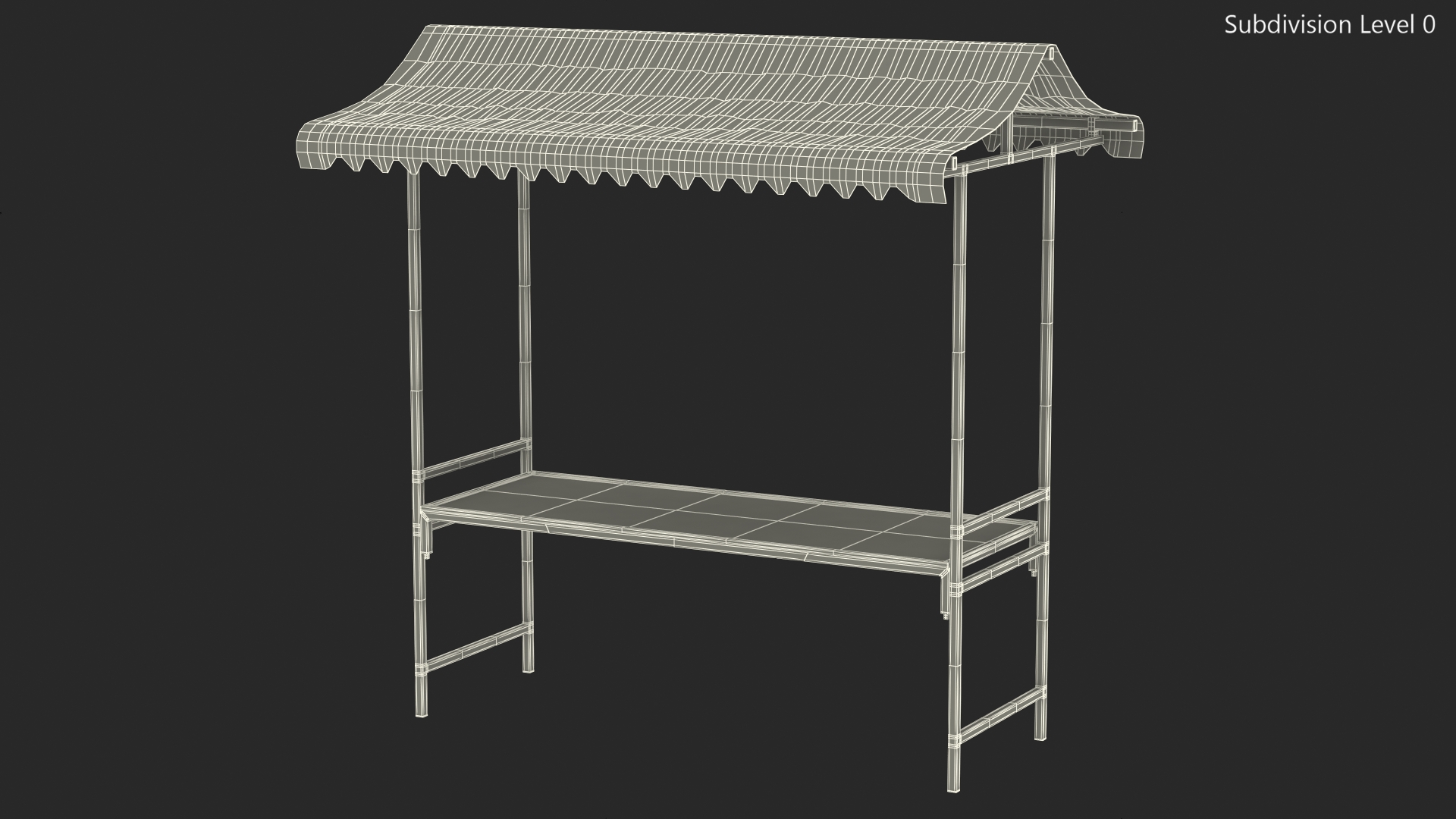 Market Stall 3D