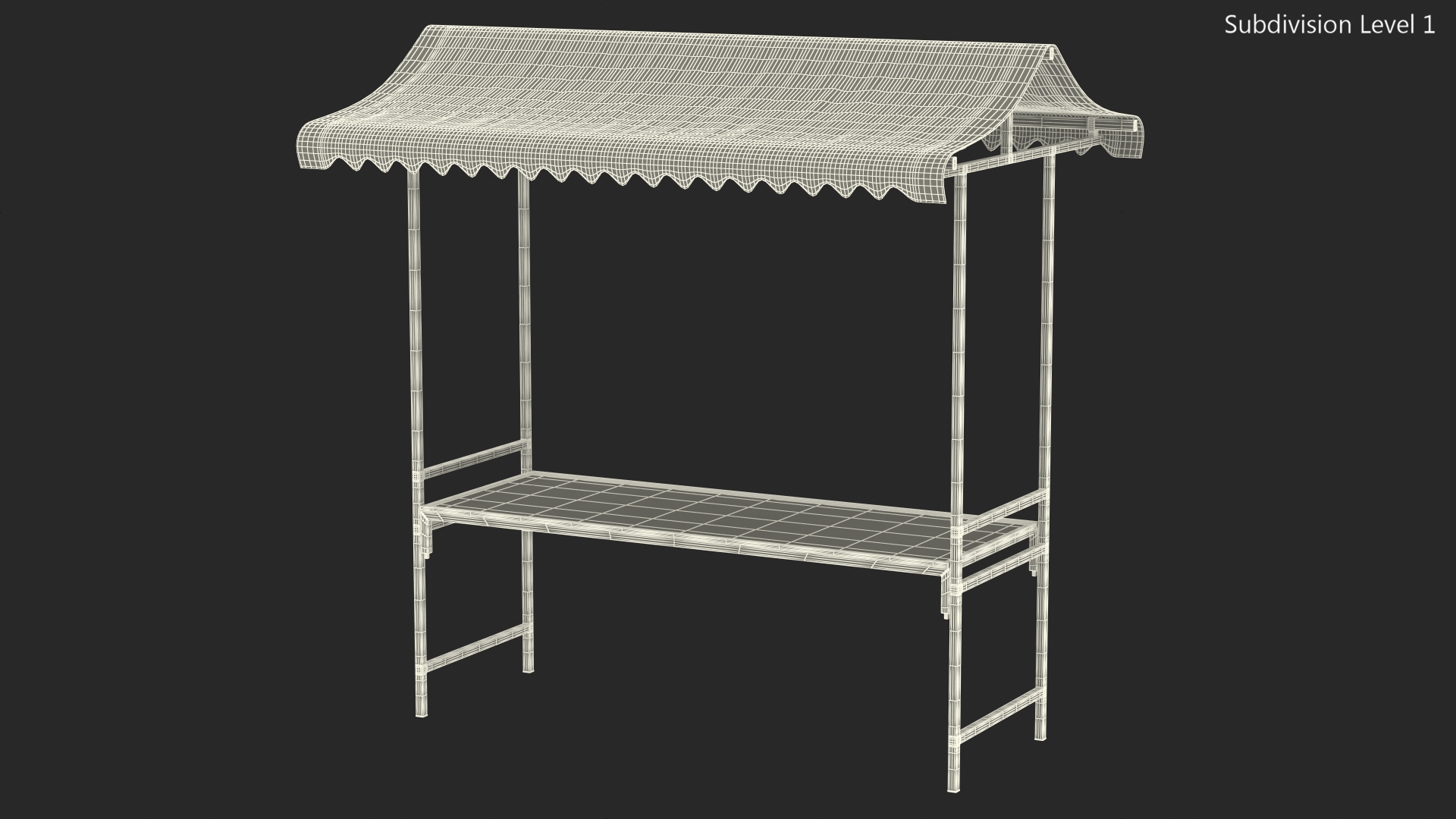 Market Stall 3D