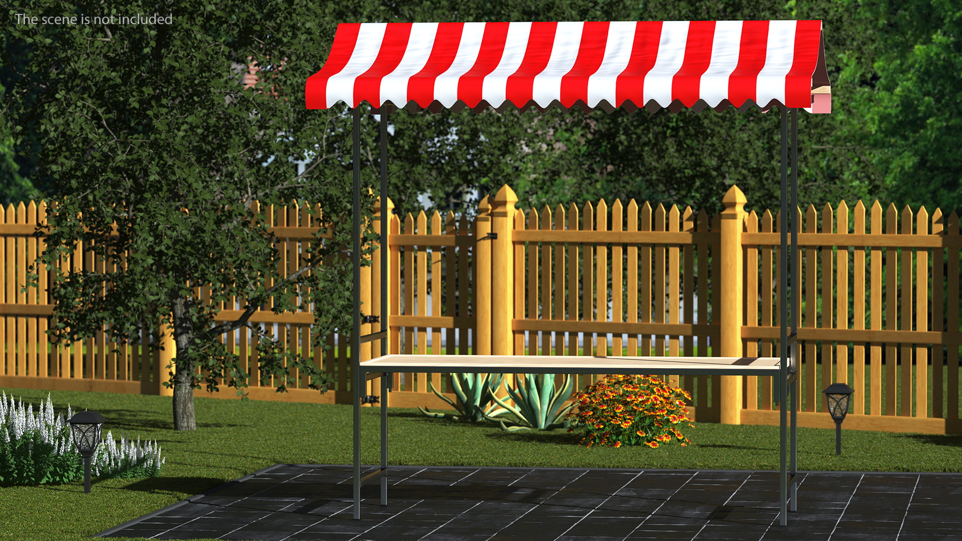 Market Stall 3D