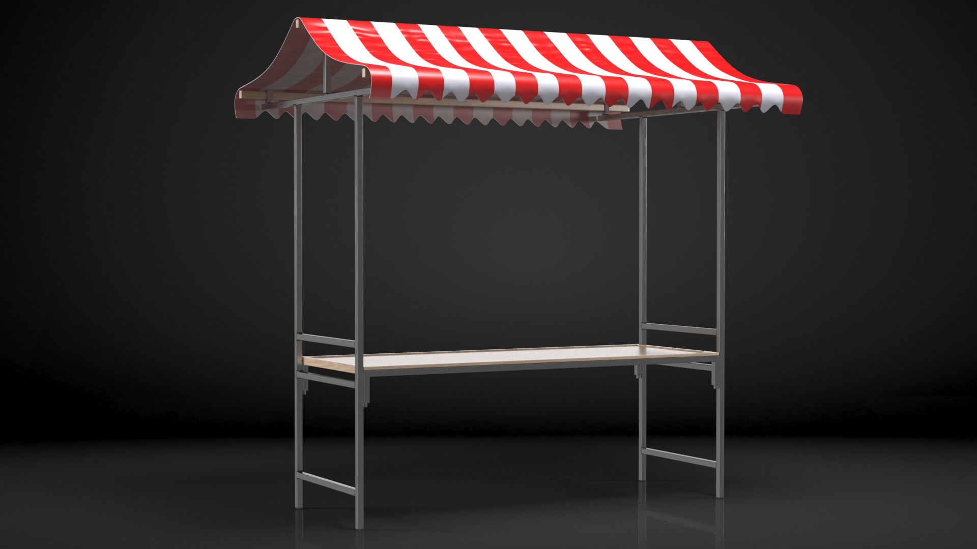 Market Stall 3D