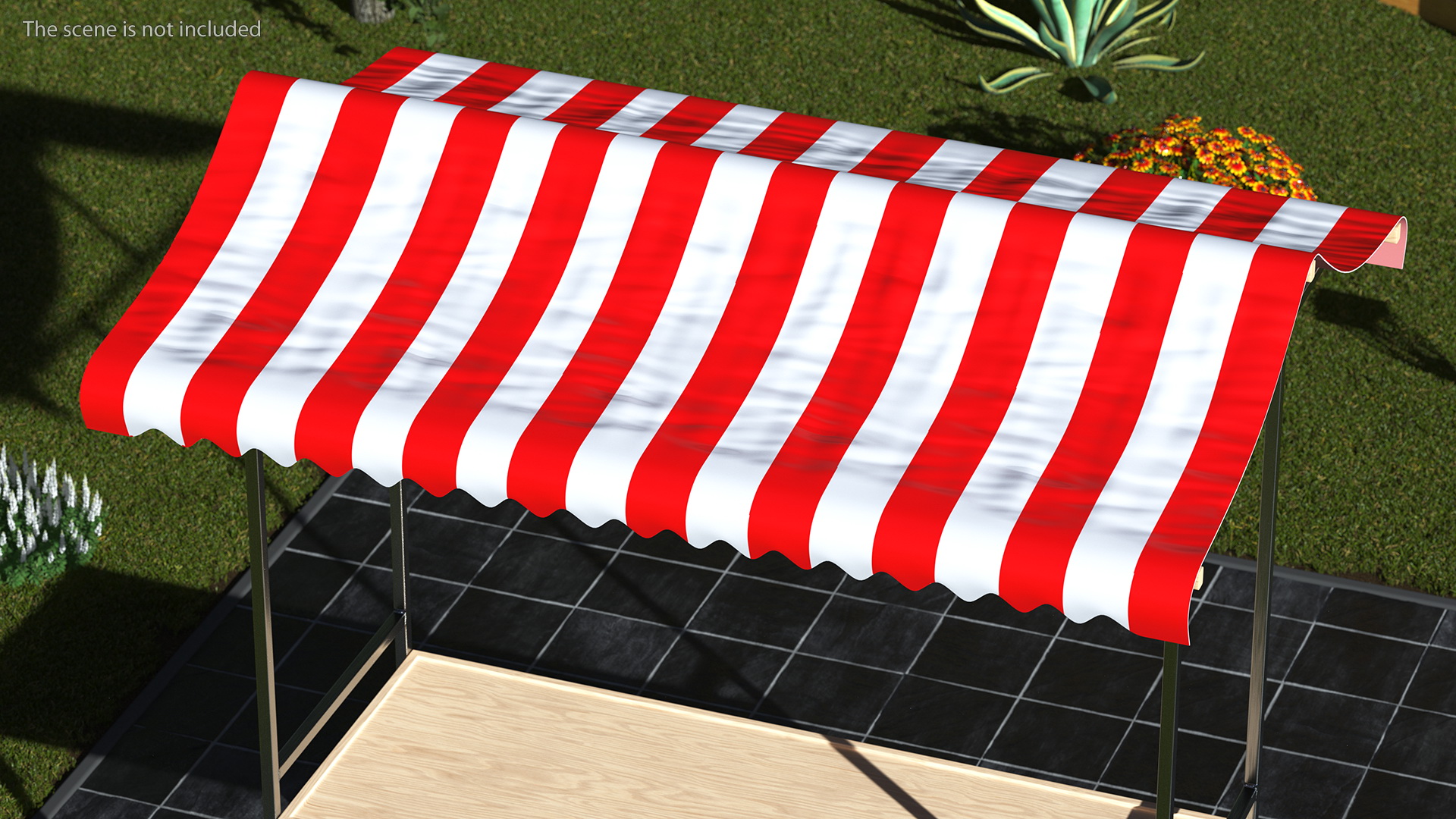 Market Stall 3D