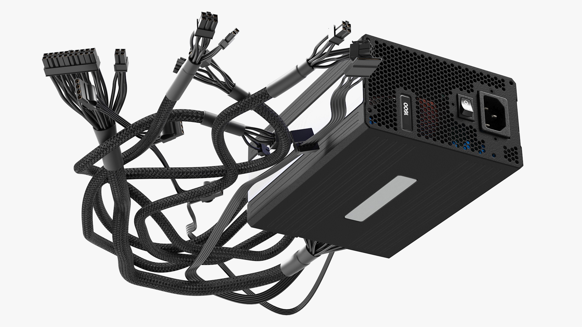 3D PC ATX Modular PSU model