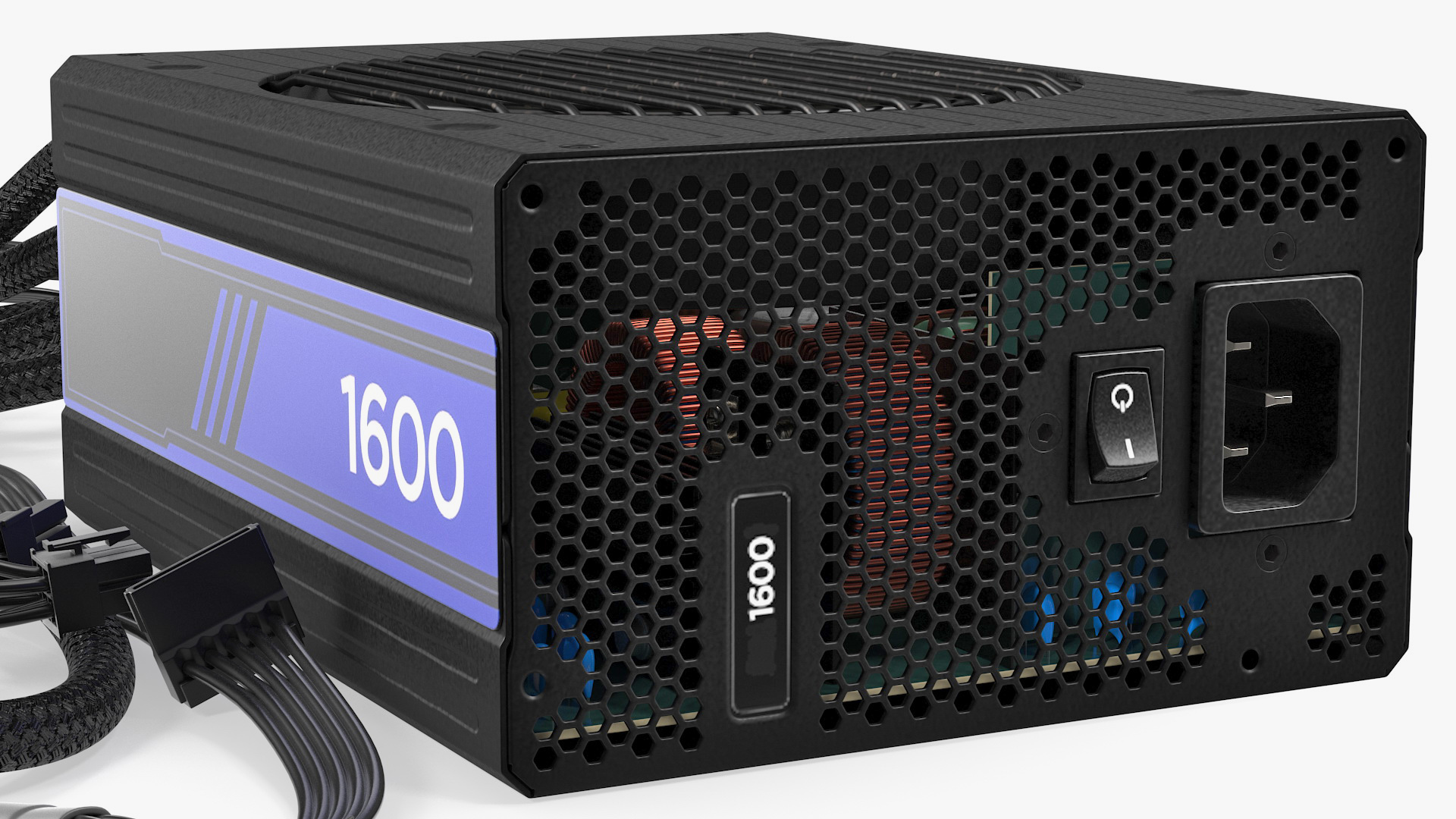 3D PC ATX Modular PSU model