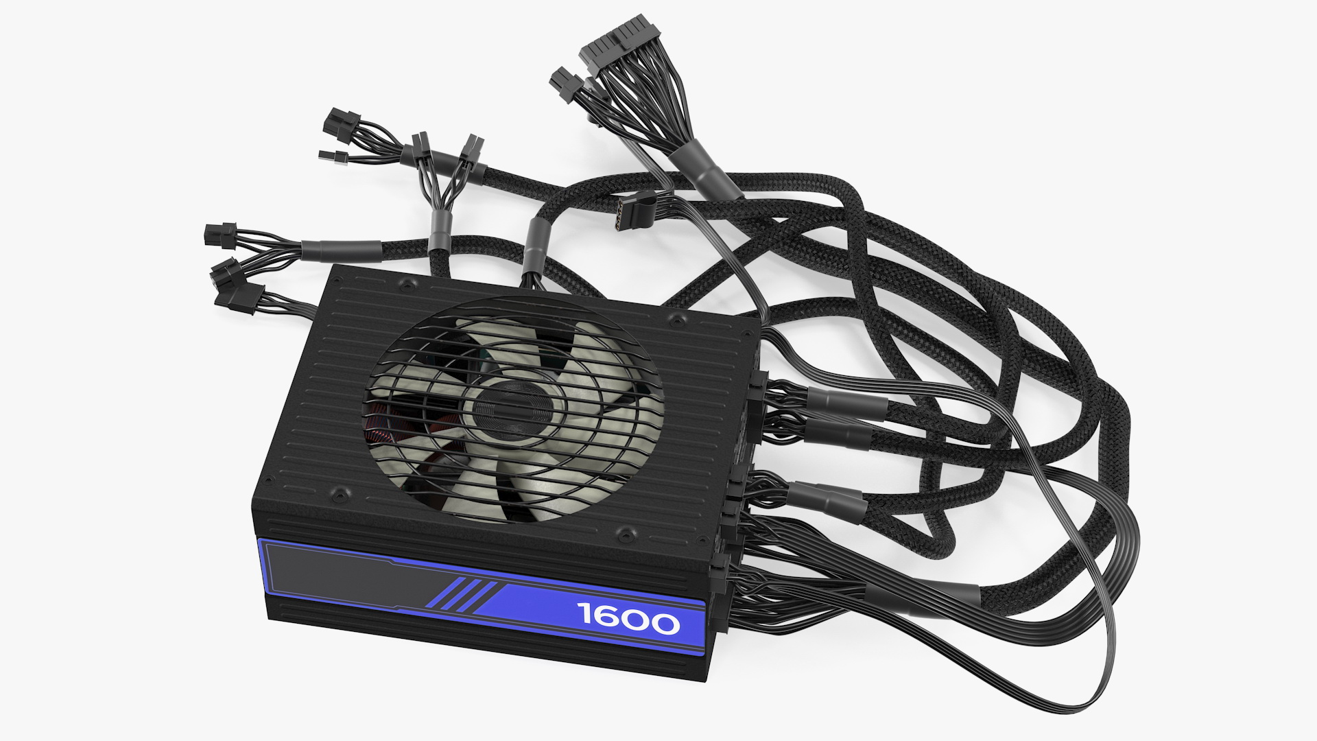 3D PC ATX Modular PSU model