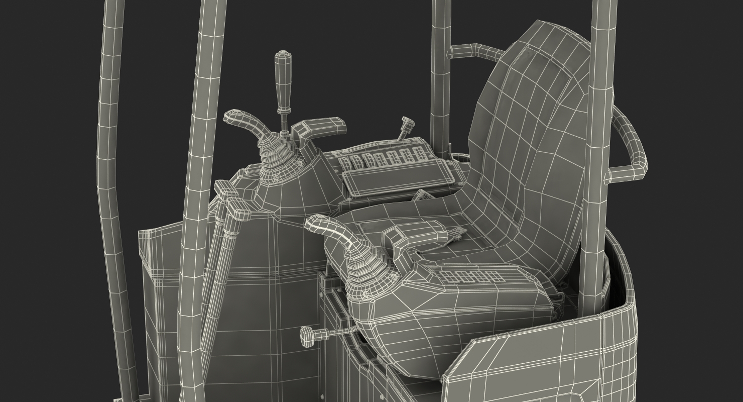 Mini Excavator Generic 3D