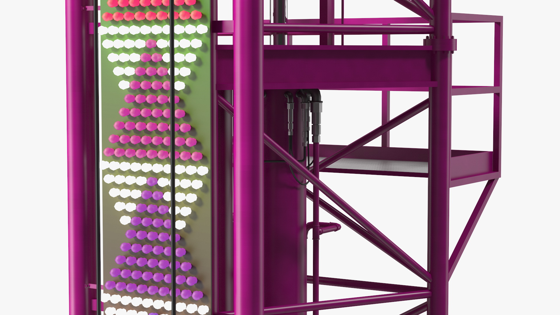 3D model Drop Tower Ride