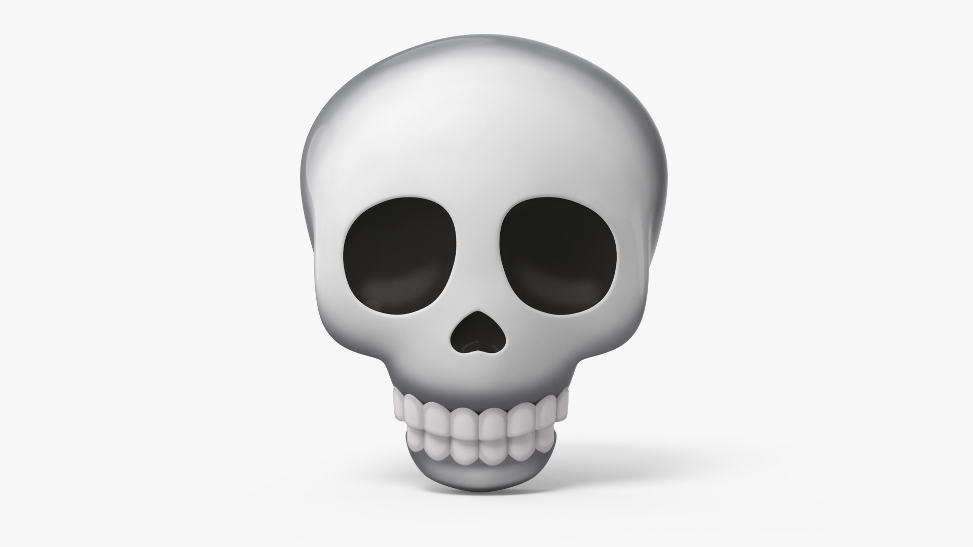 3D Emoji Skull