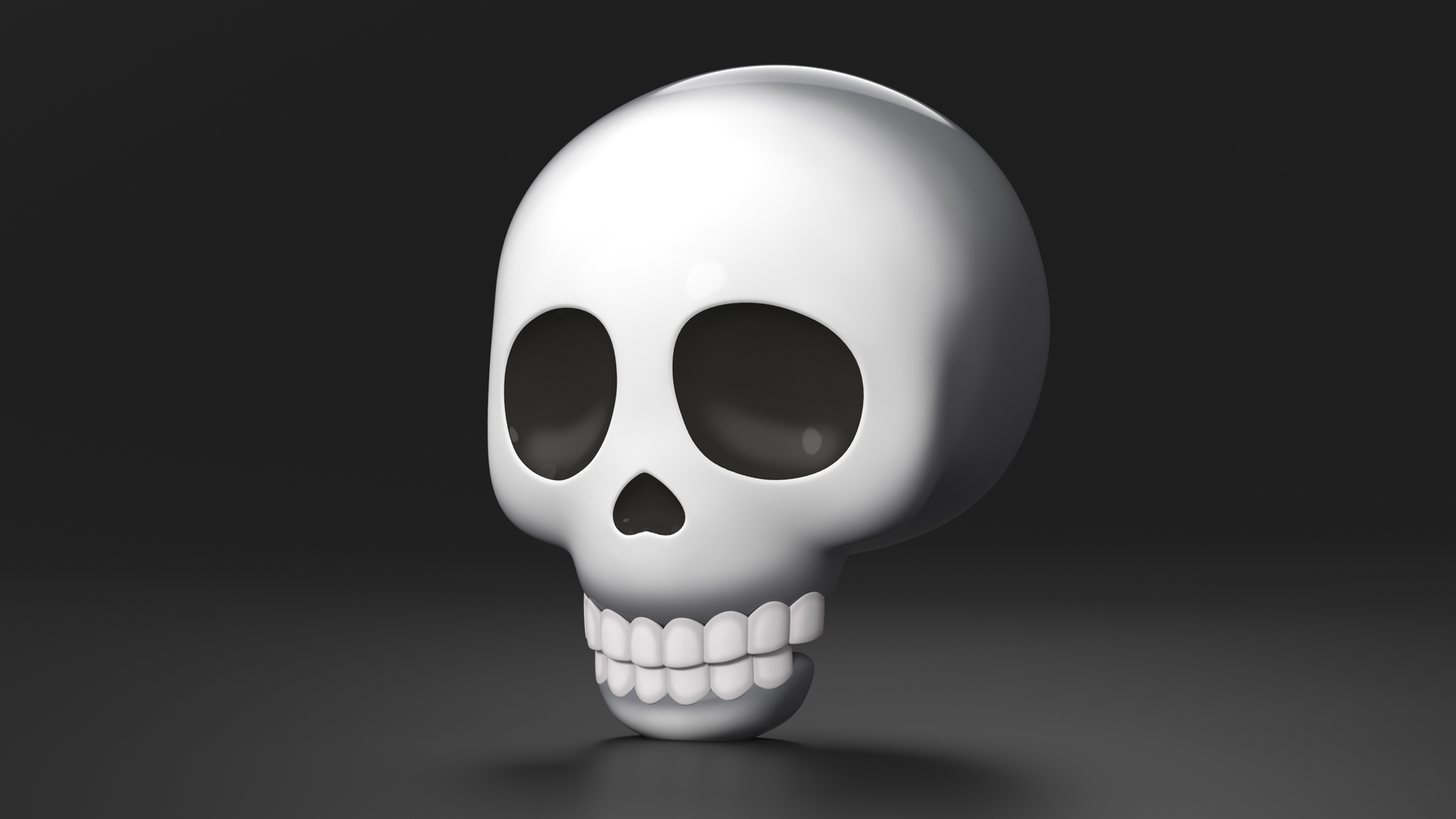 3D Emoji Skull