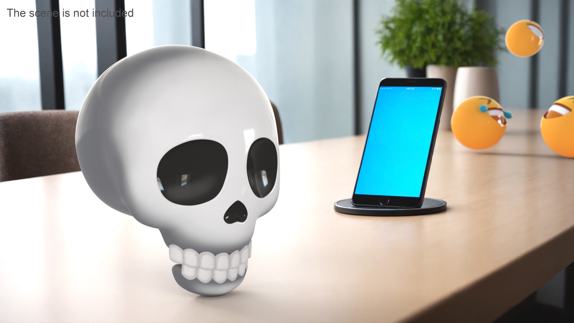 3D Emoji Skull