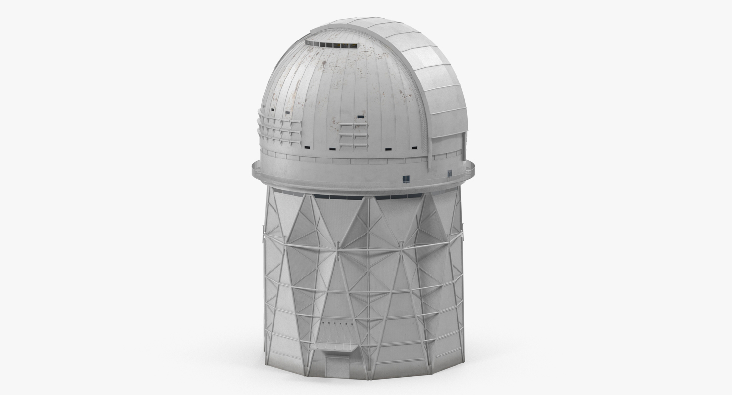 Kitt Peak National Observatory Building 3D model