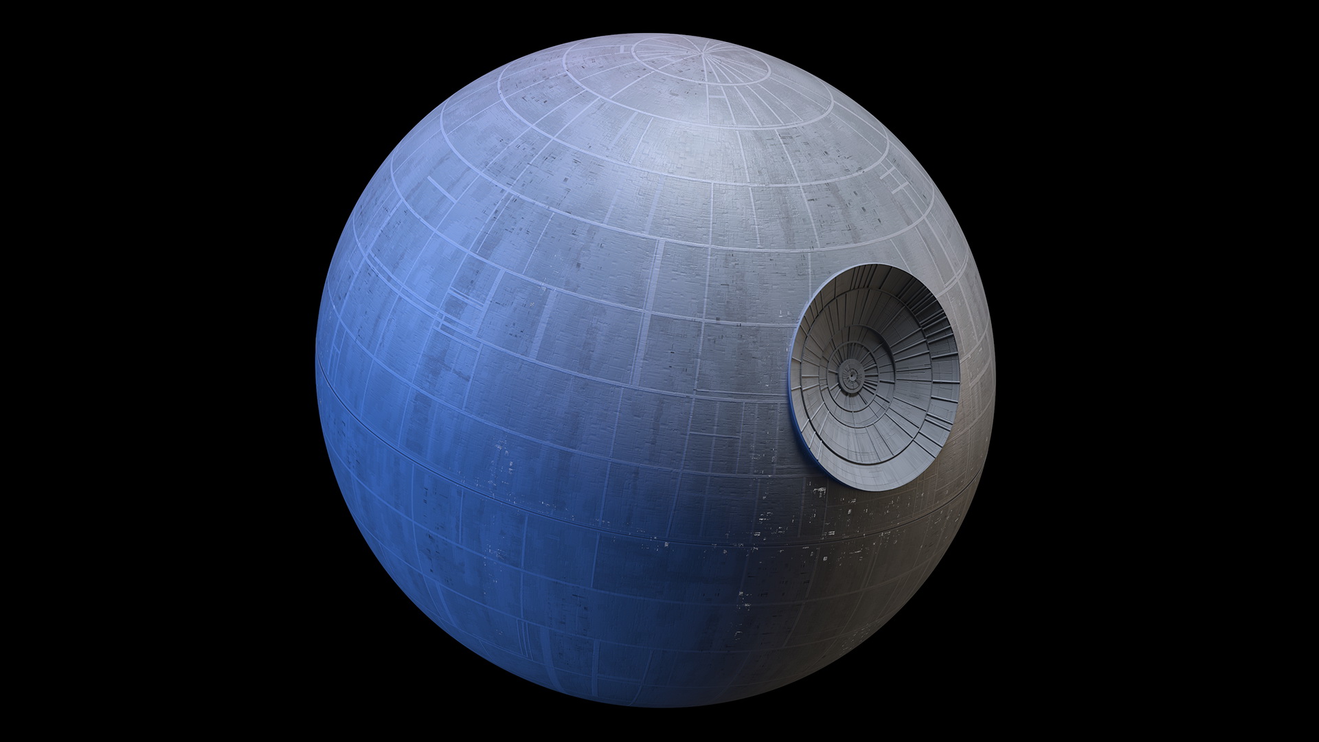 3D model Star Wars Death Star