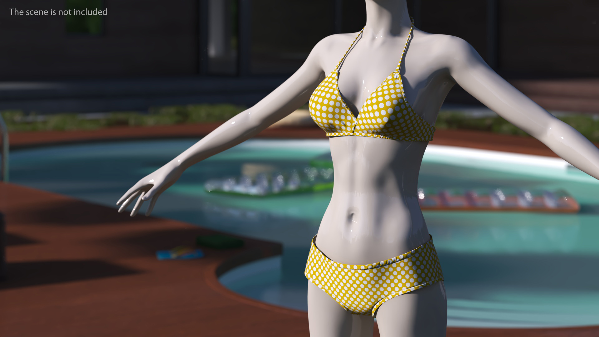 3D Polka Dot Bikini