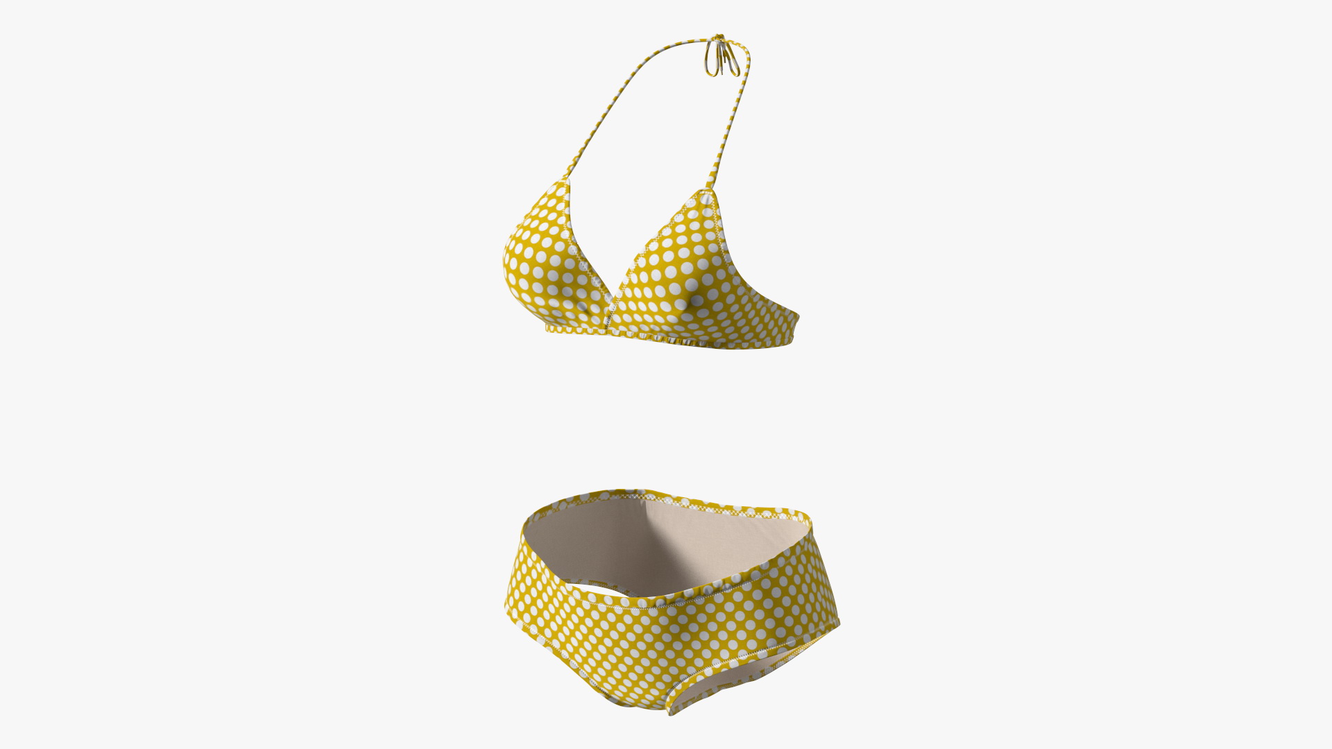 3D Polka Dot Bikini