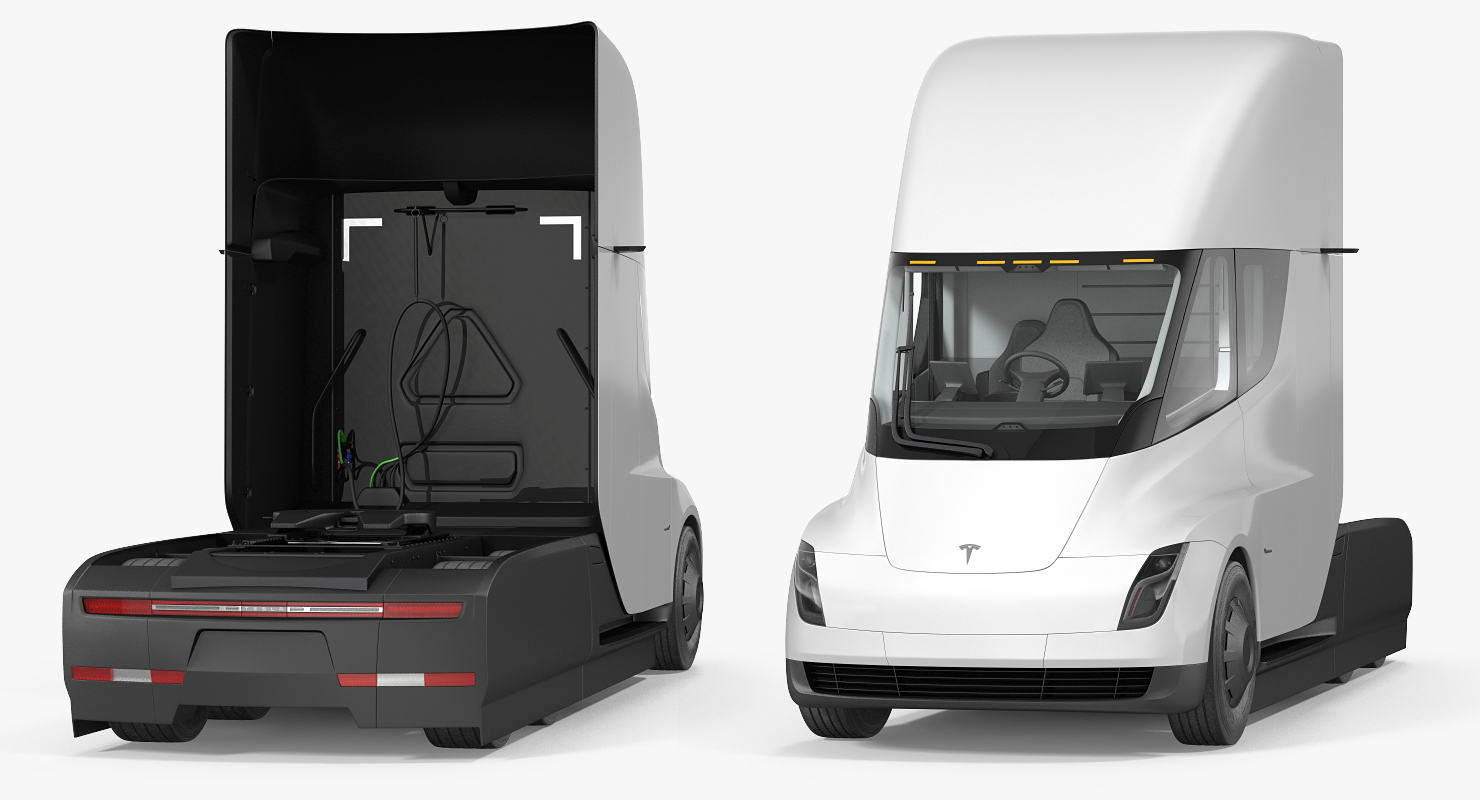 3D Tesla Semi Truck