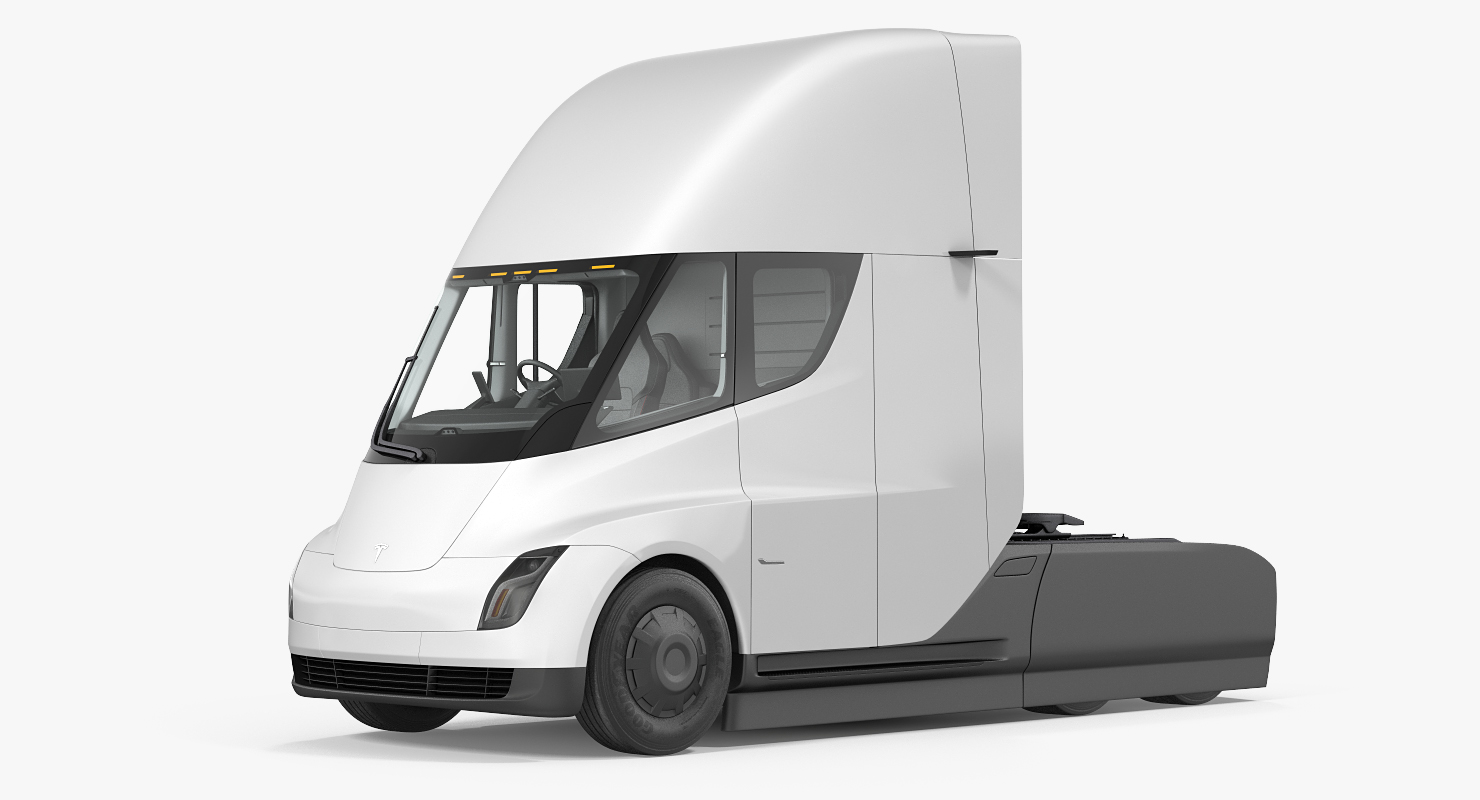 3D Tesla Semi Truck