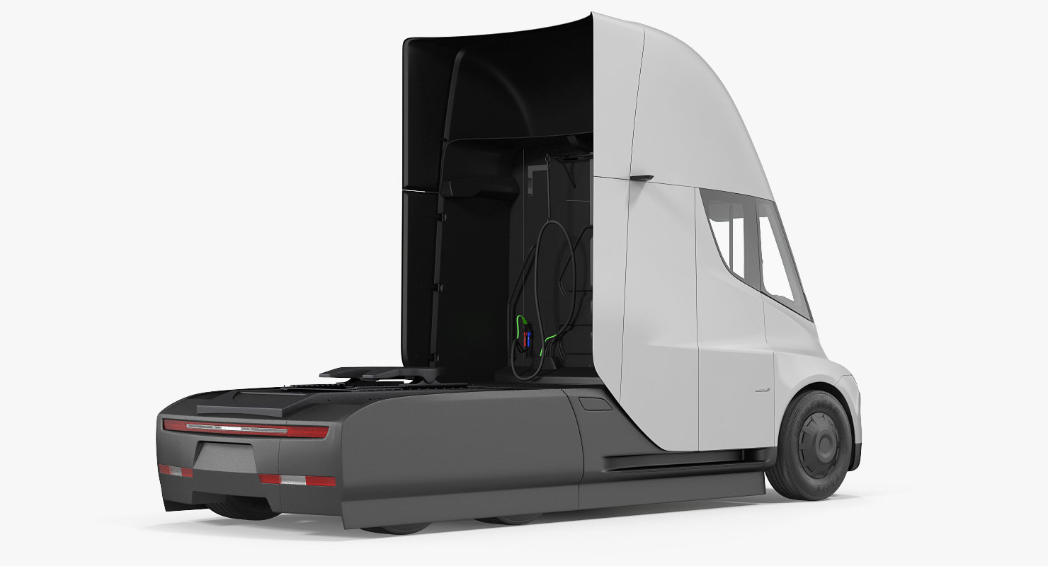 3D Tesla Semi Truck