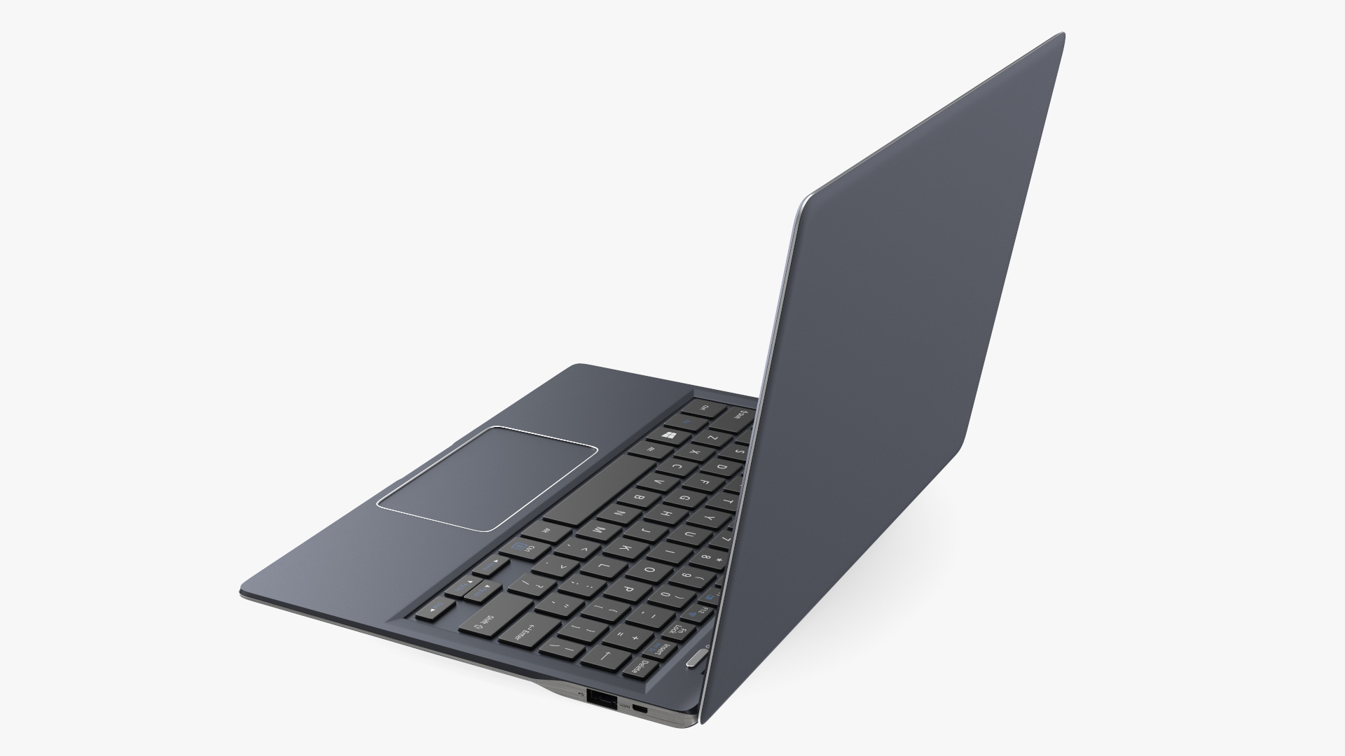 3D Modern Laptop model