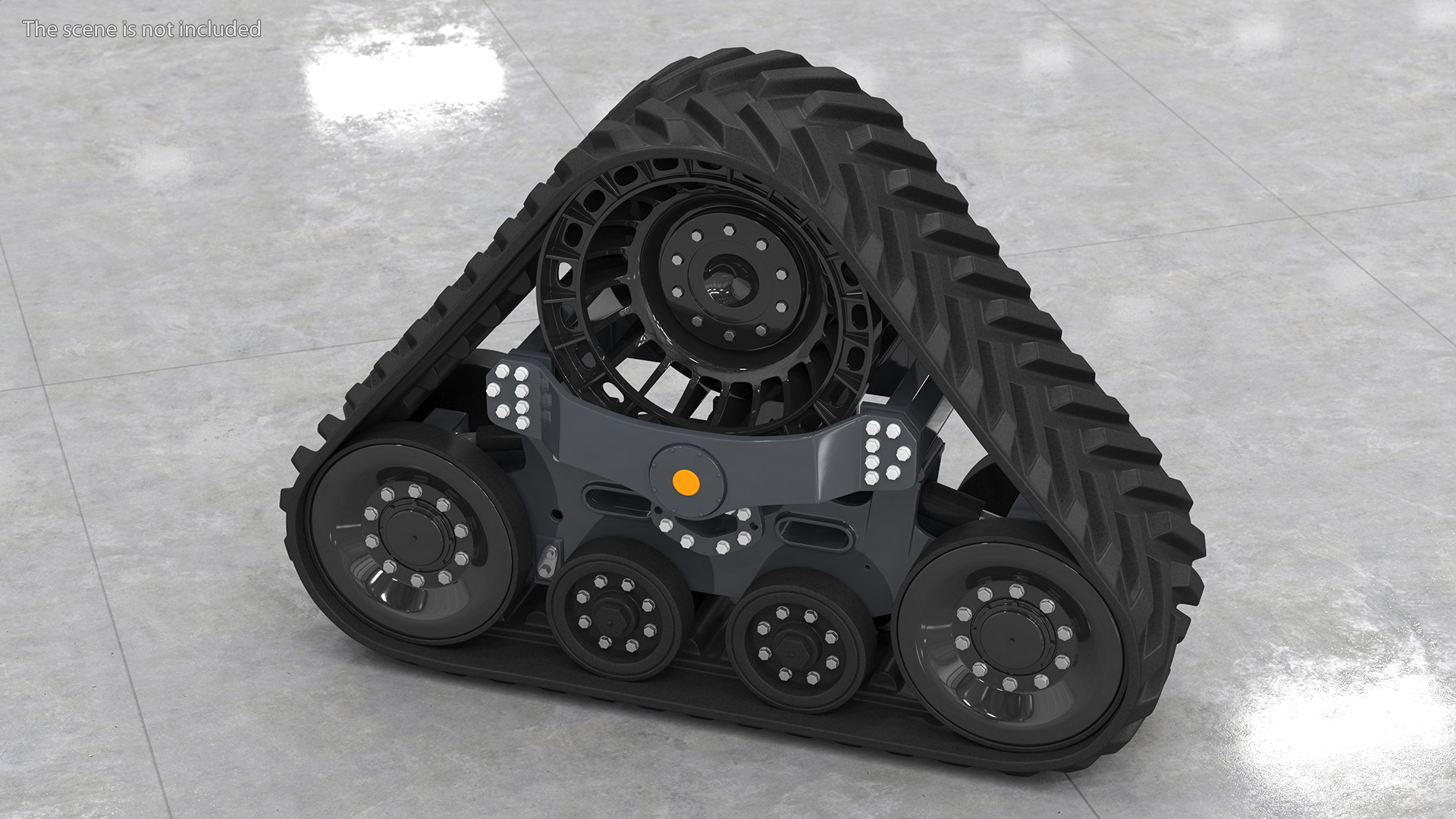 Triangle Track Crawler 3D