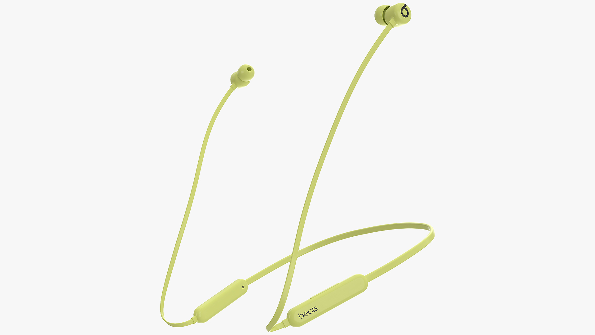 3D Beats Flex Wireless Earphones Yuzu Yellow