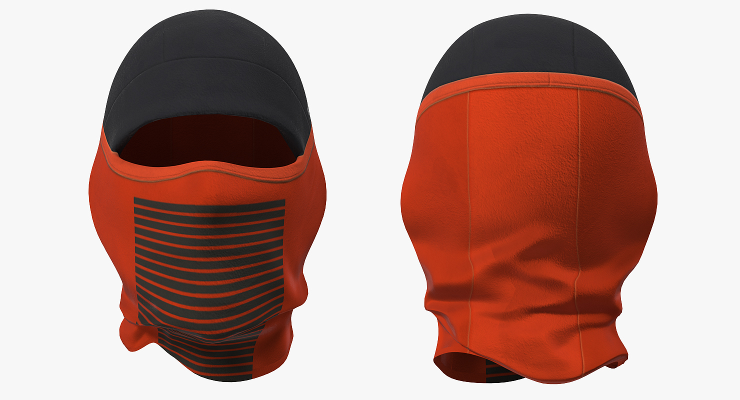 3D Balaclava Ski Face Mask model