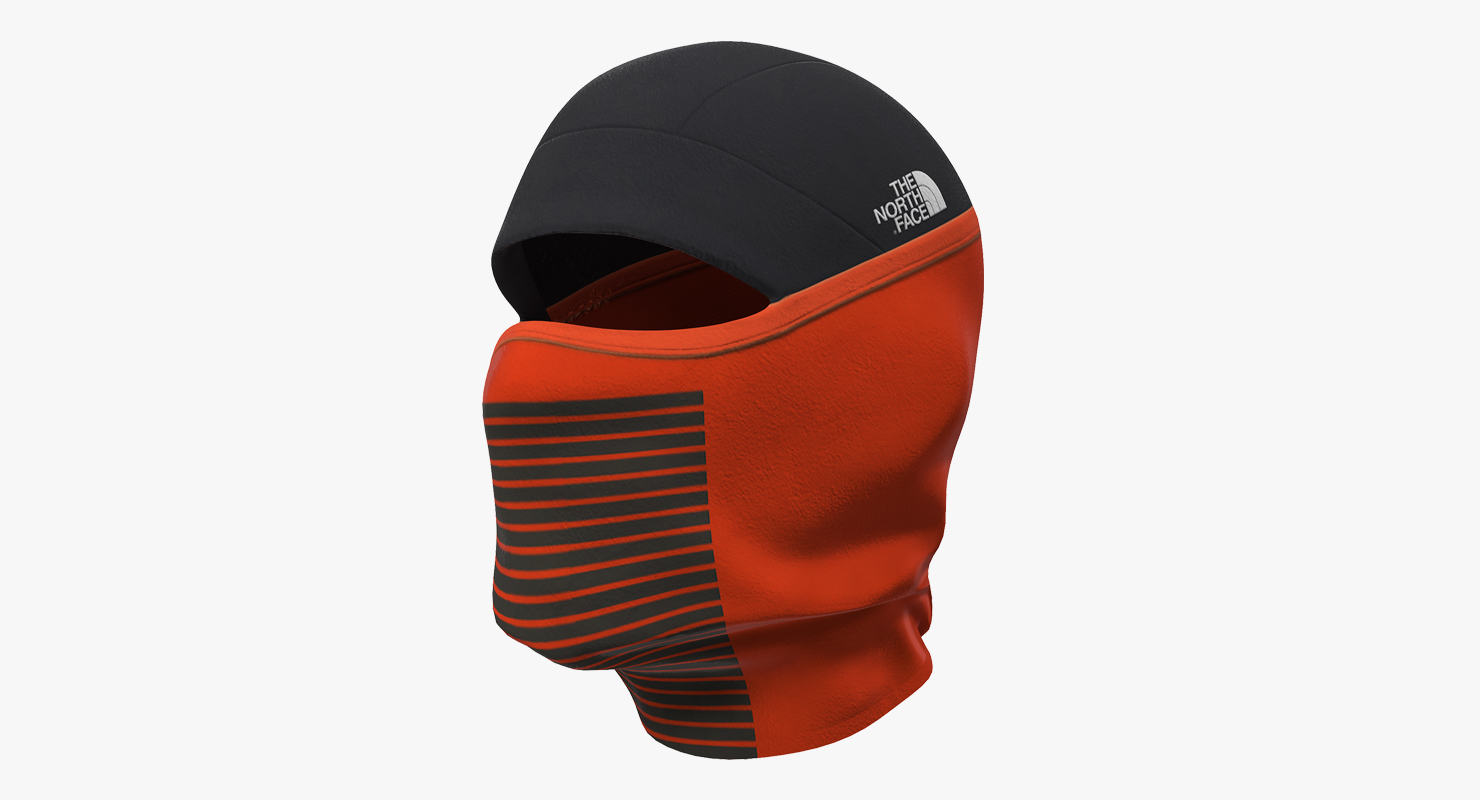 3D Balaclava Ski Face Mask model