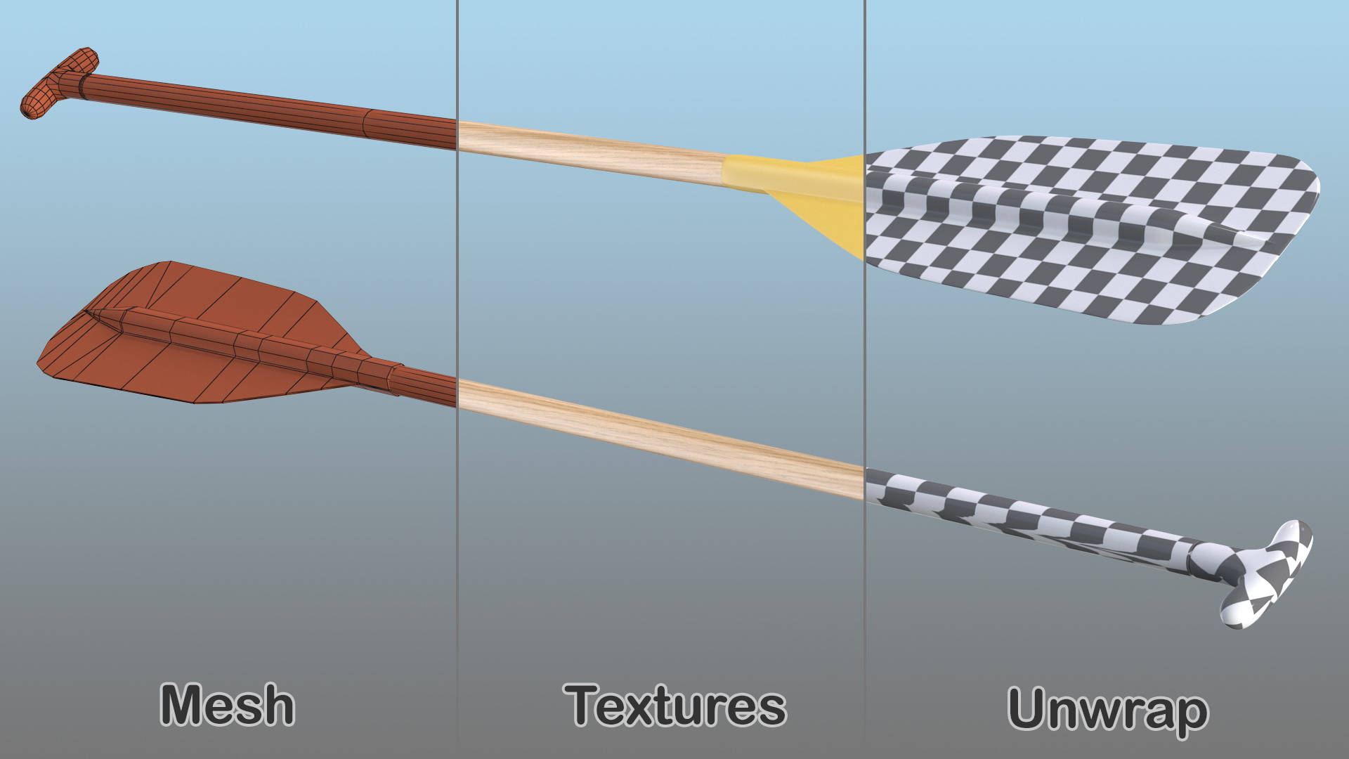 3D T-Grip Paddle Generic