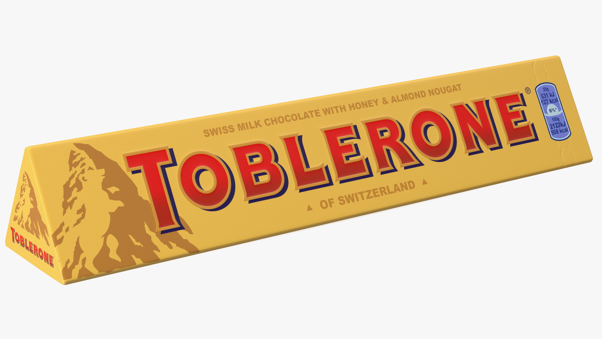 Toblerone Milk Chocolate Package 3D