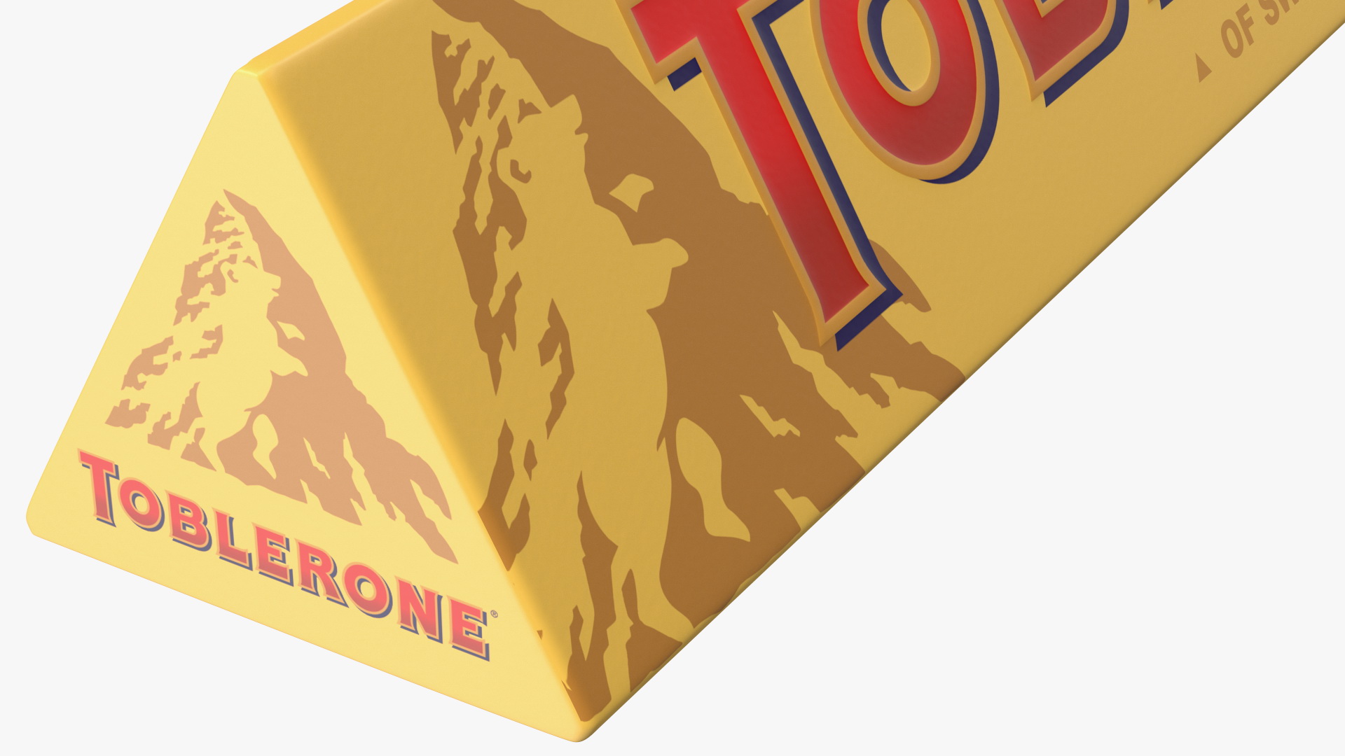 Toblerone Milk Chocolate Package 3D