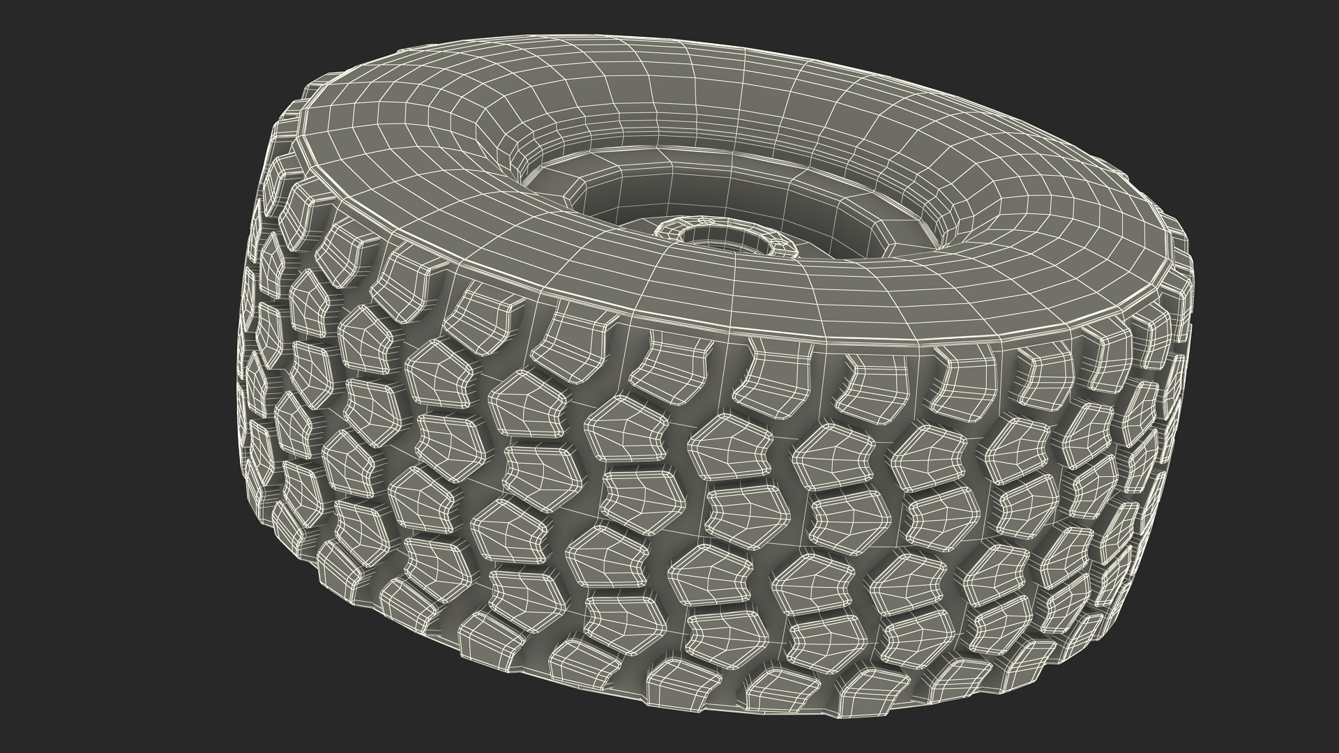 Wheel for Super Duty Heavy Truck 3D