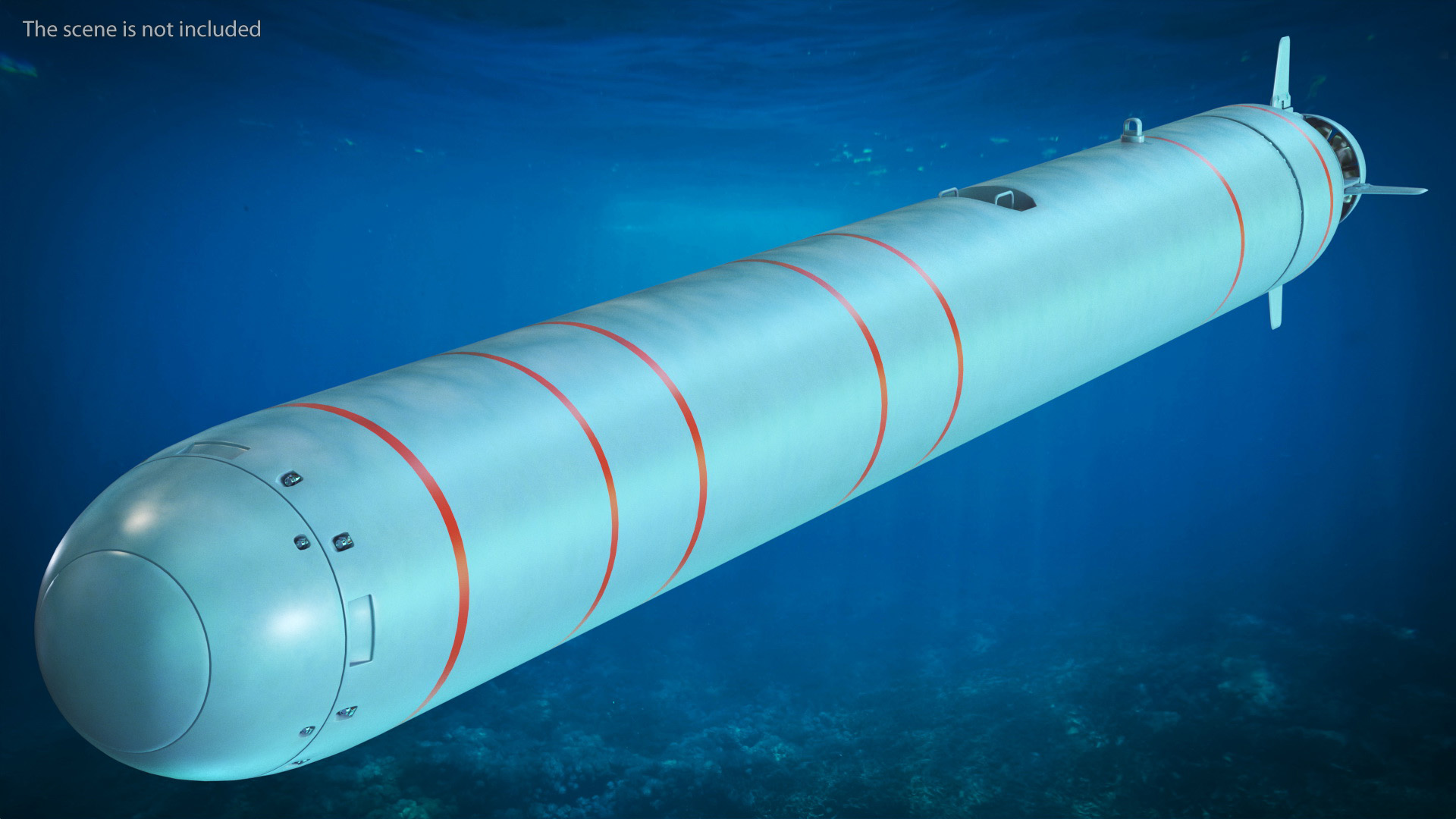 3D Poseidon Nuclear Torpedoes