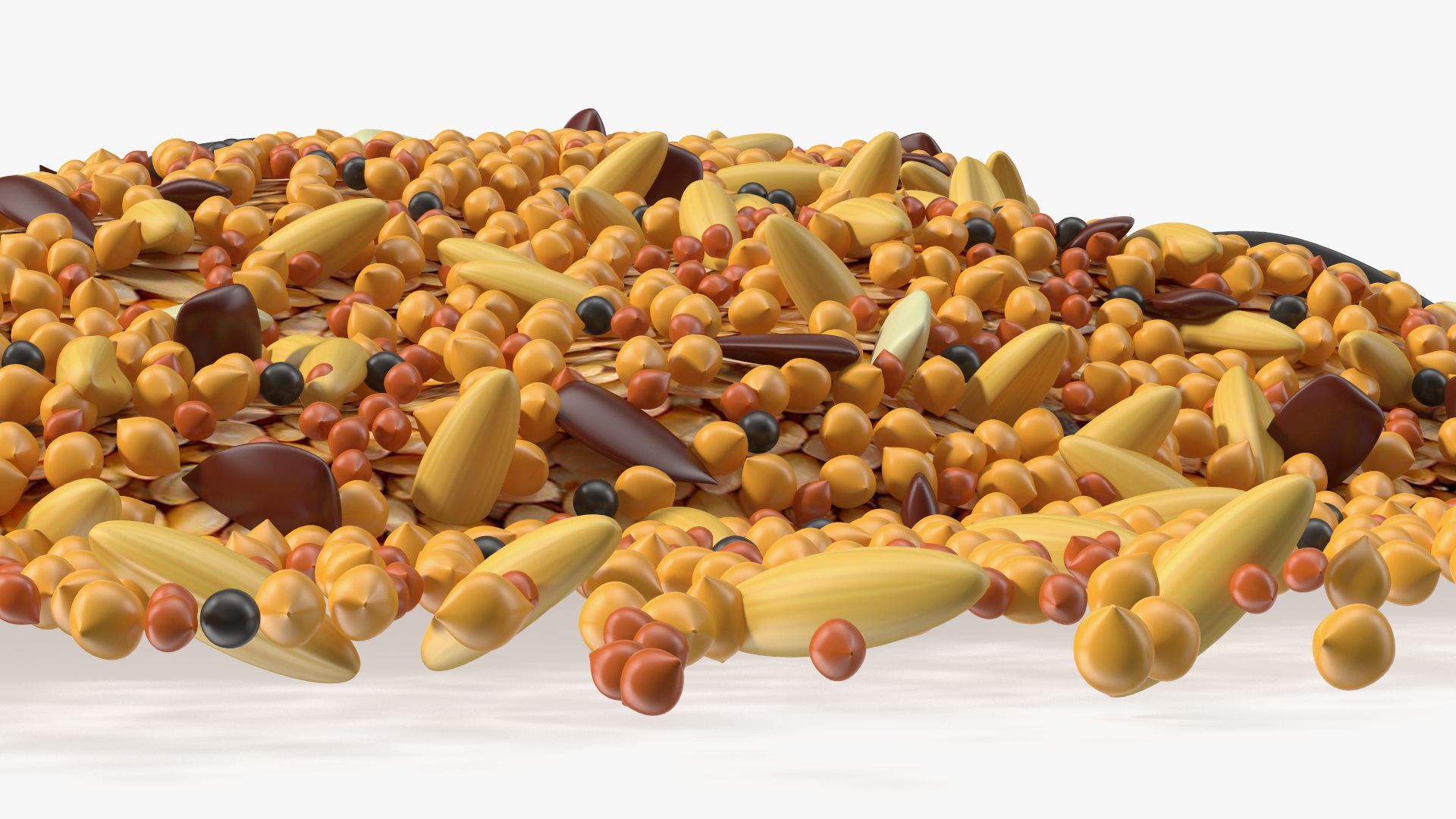 3D model Mixed Bird Seed