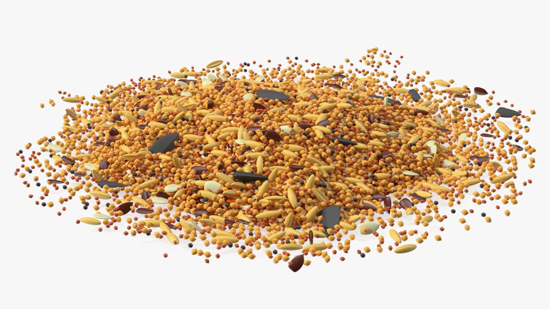 3D model Mixed Bird Seed