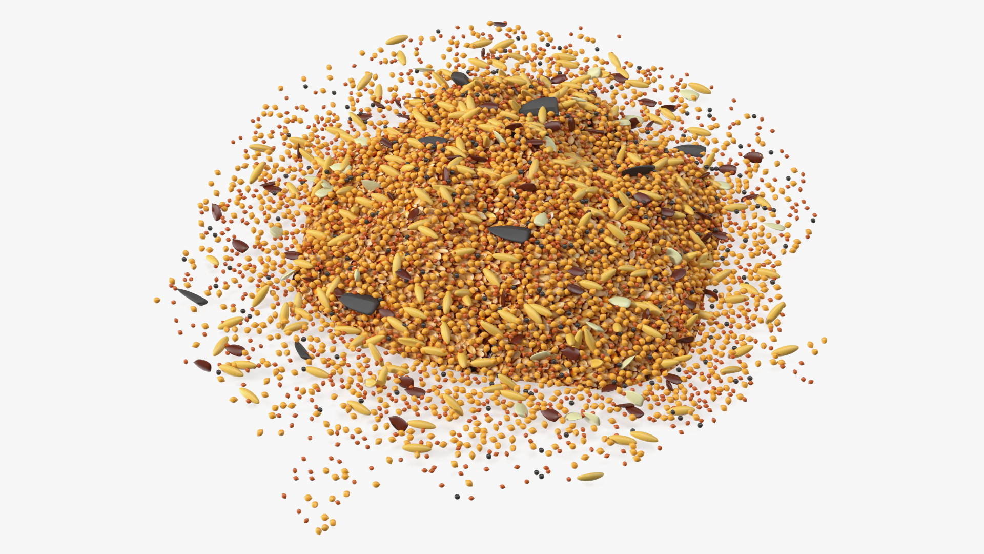 3D model Mixed Bird Seed