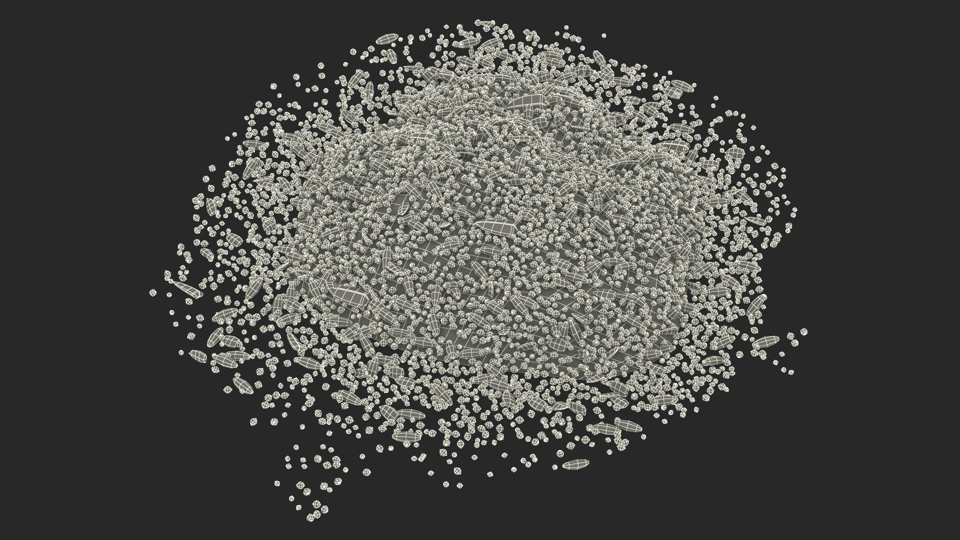 3D model Mixed Bird Seed